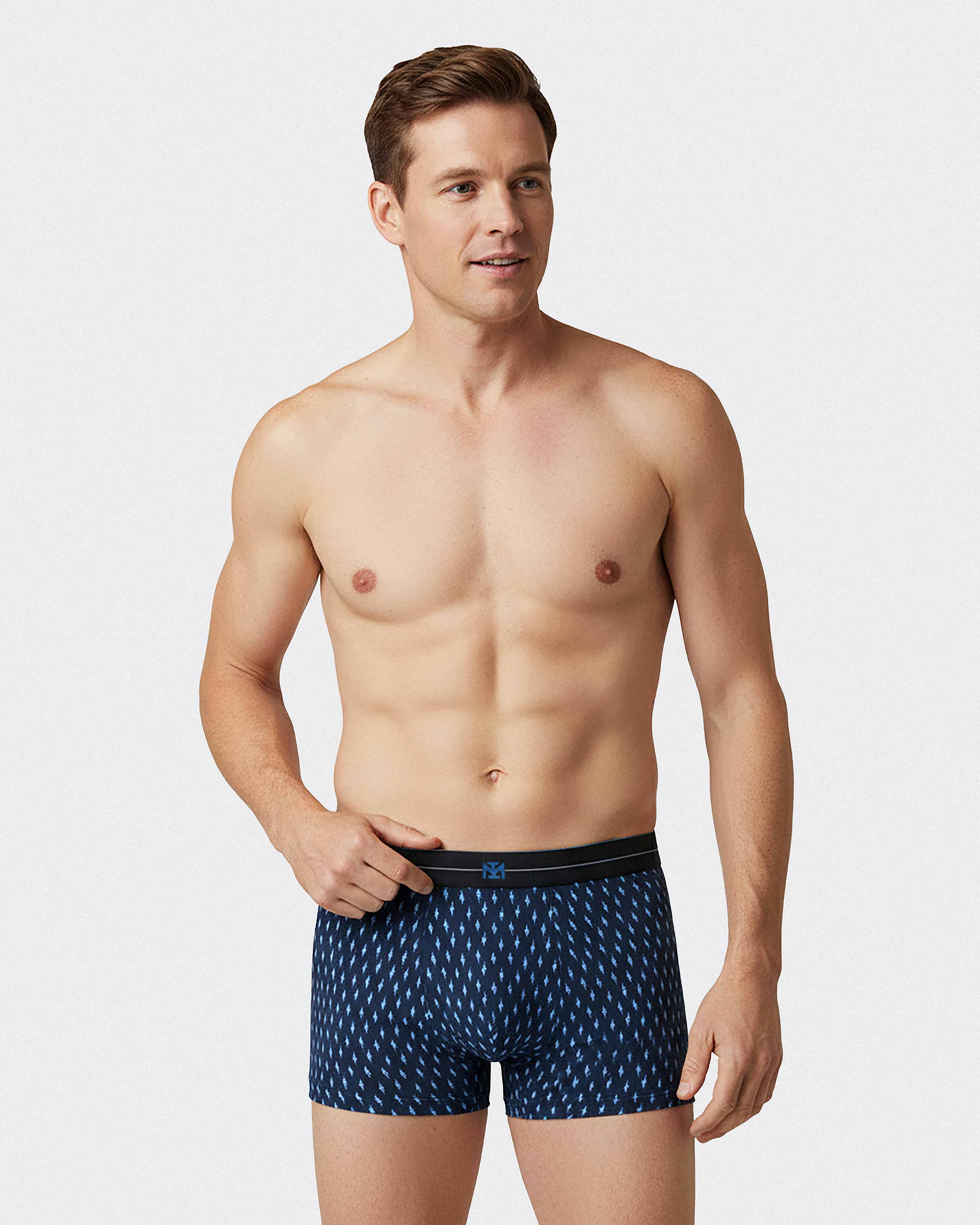 3er-Pack Boxershorts für Herren aus Baumwolle