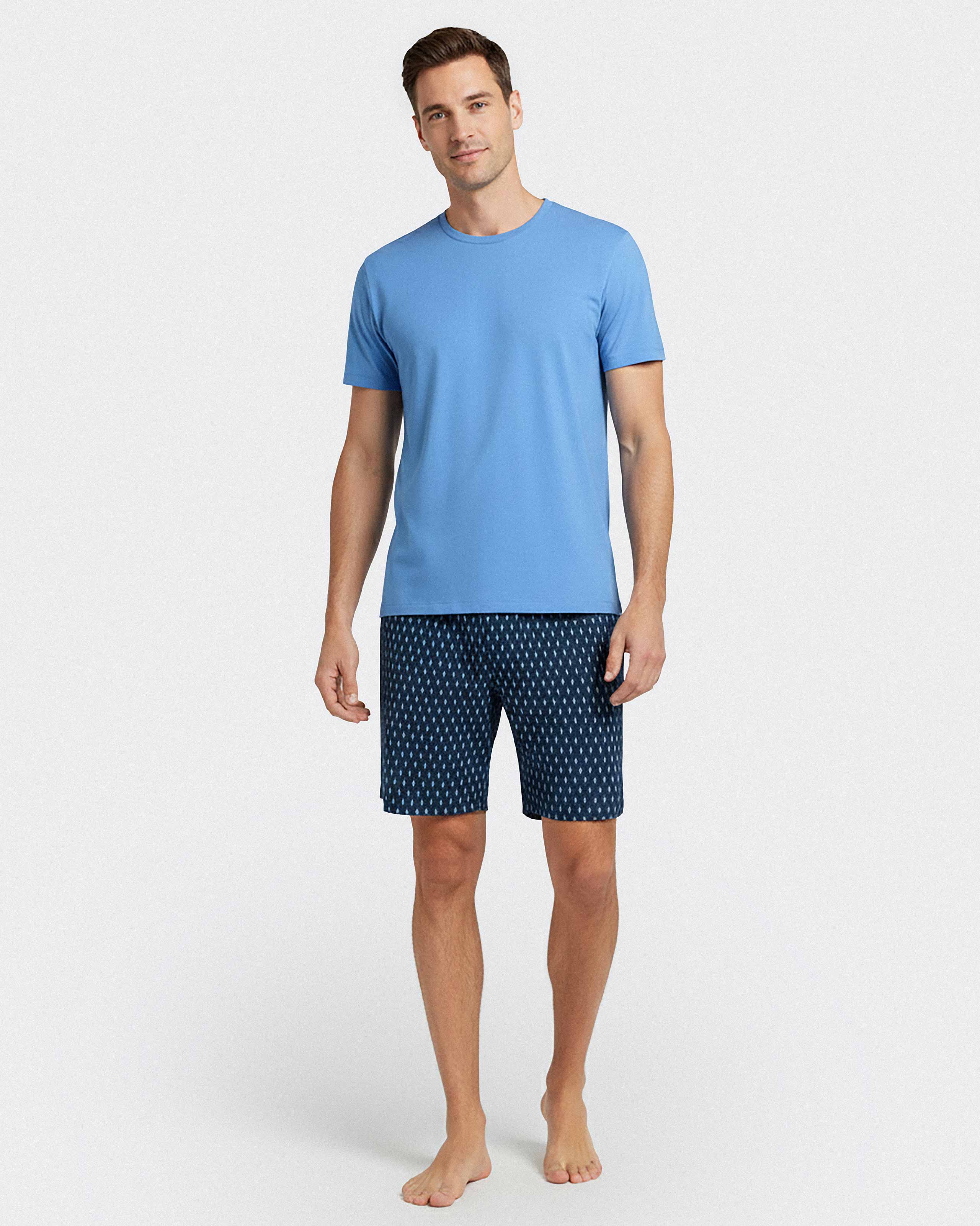 Pyjama court d'homme en Coton