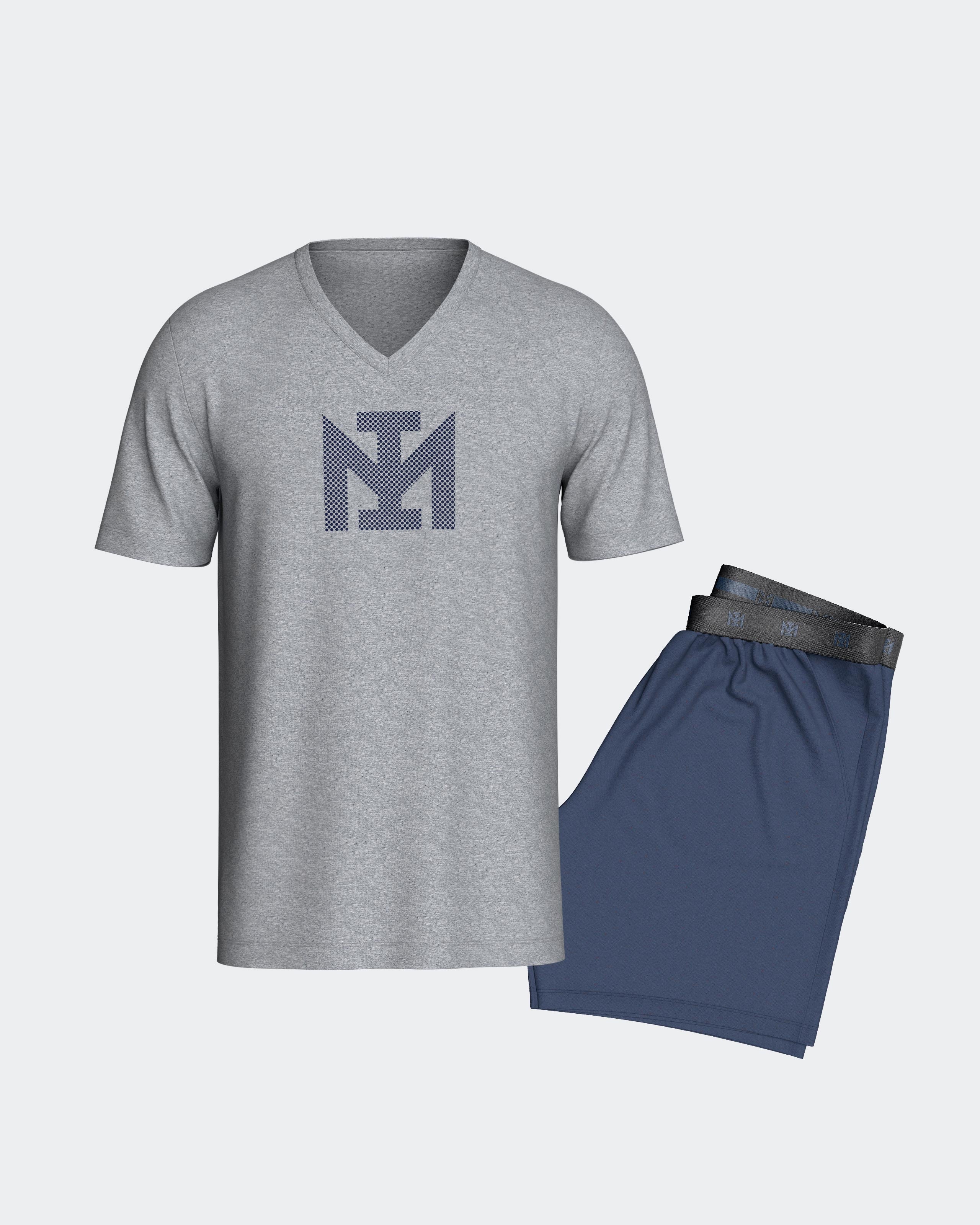 Men's cotton short pyjamas