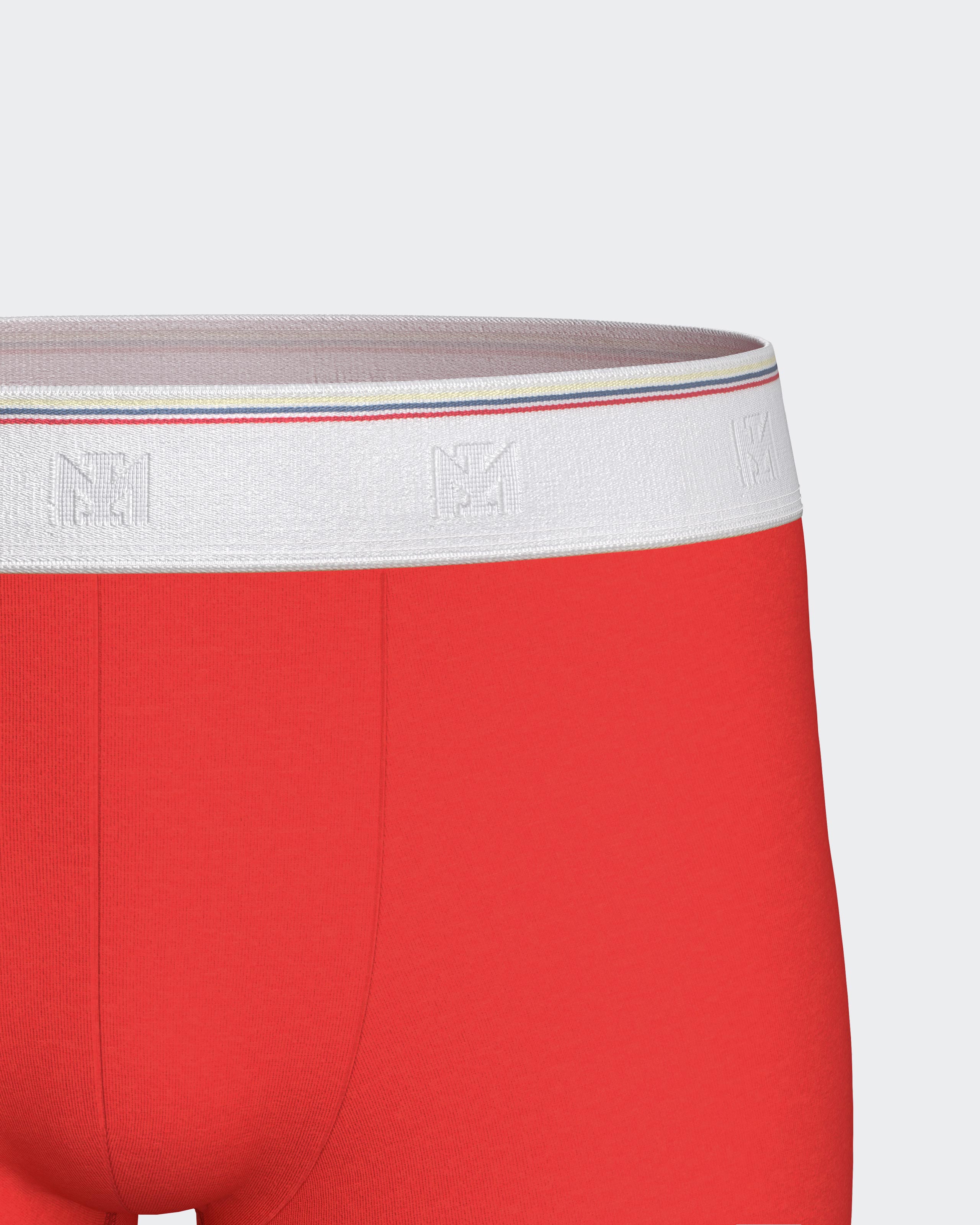 Pack of 2 boys' cotton boxer