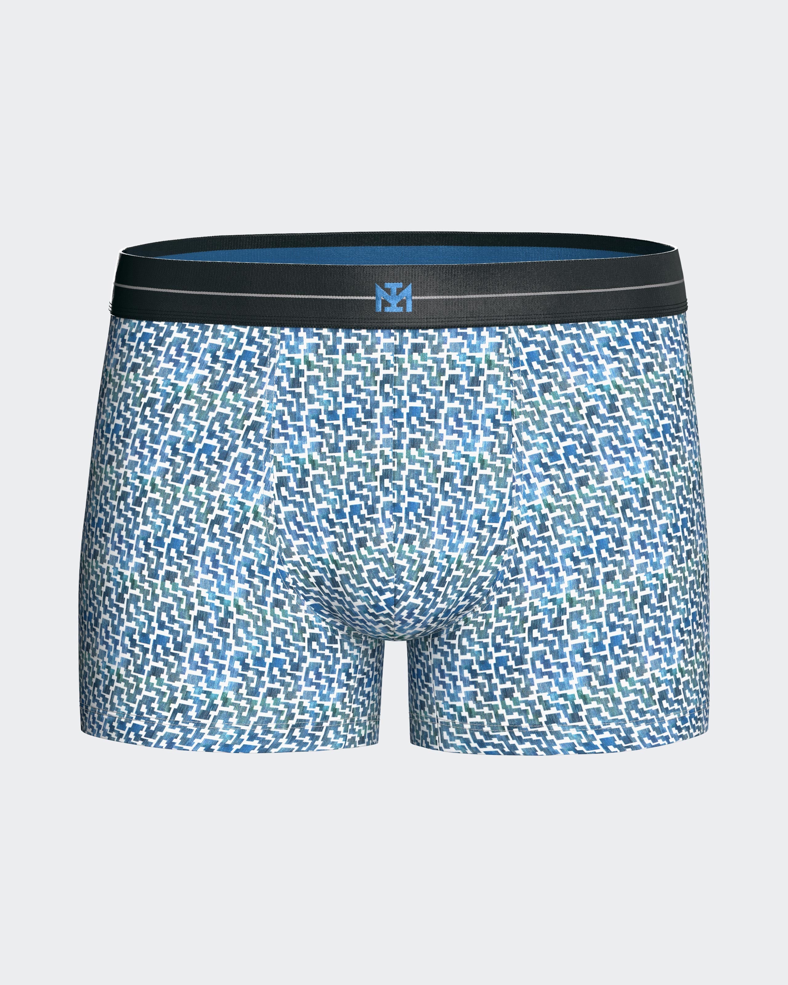 Pack of 2 men's cotton boxer