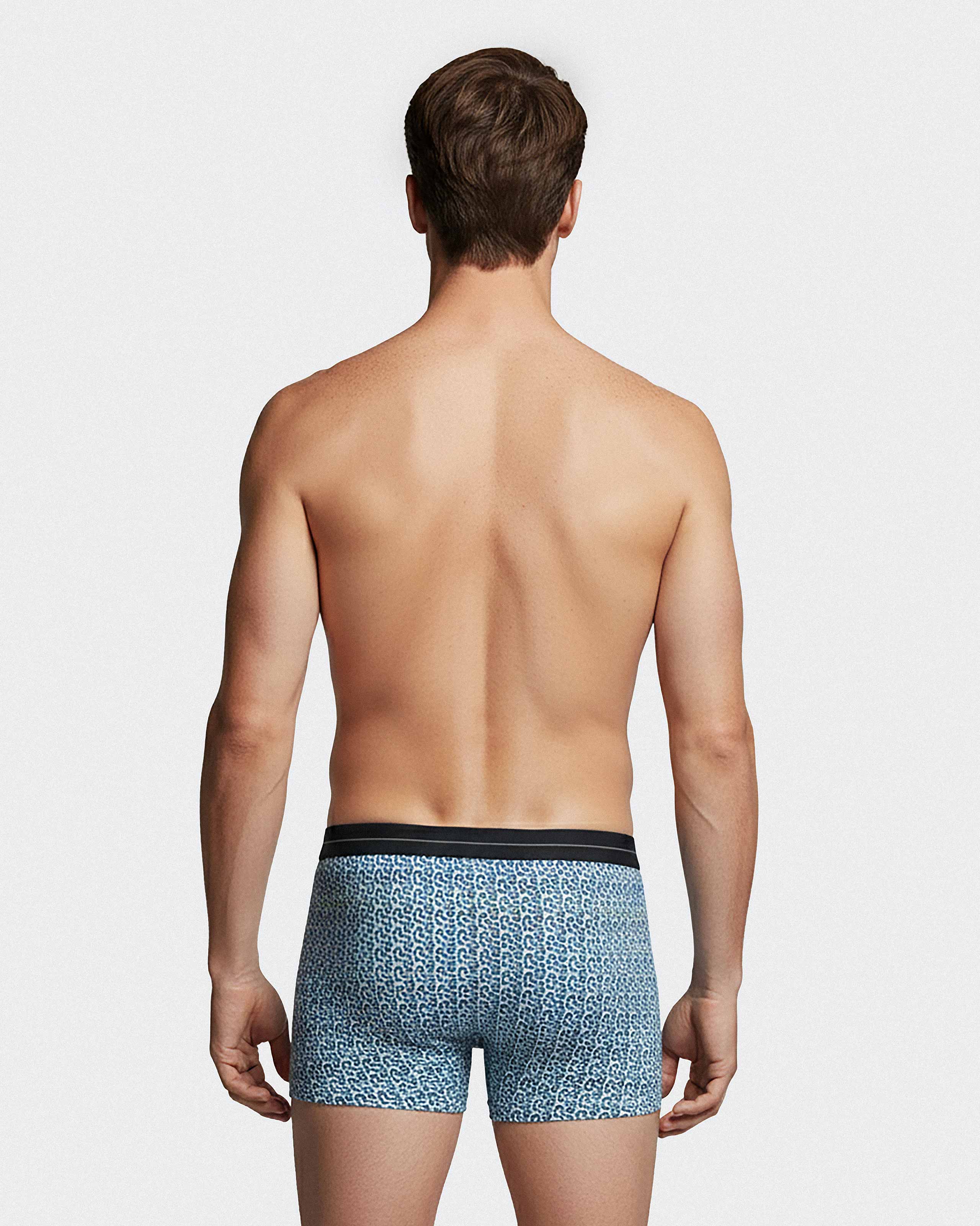 Pack of 2 men's cotton boxer