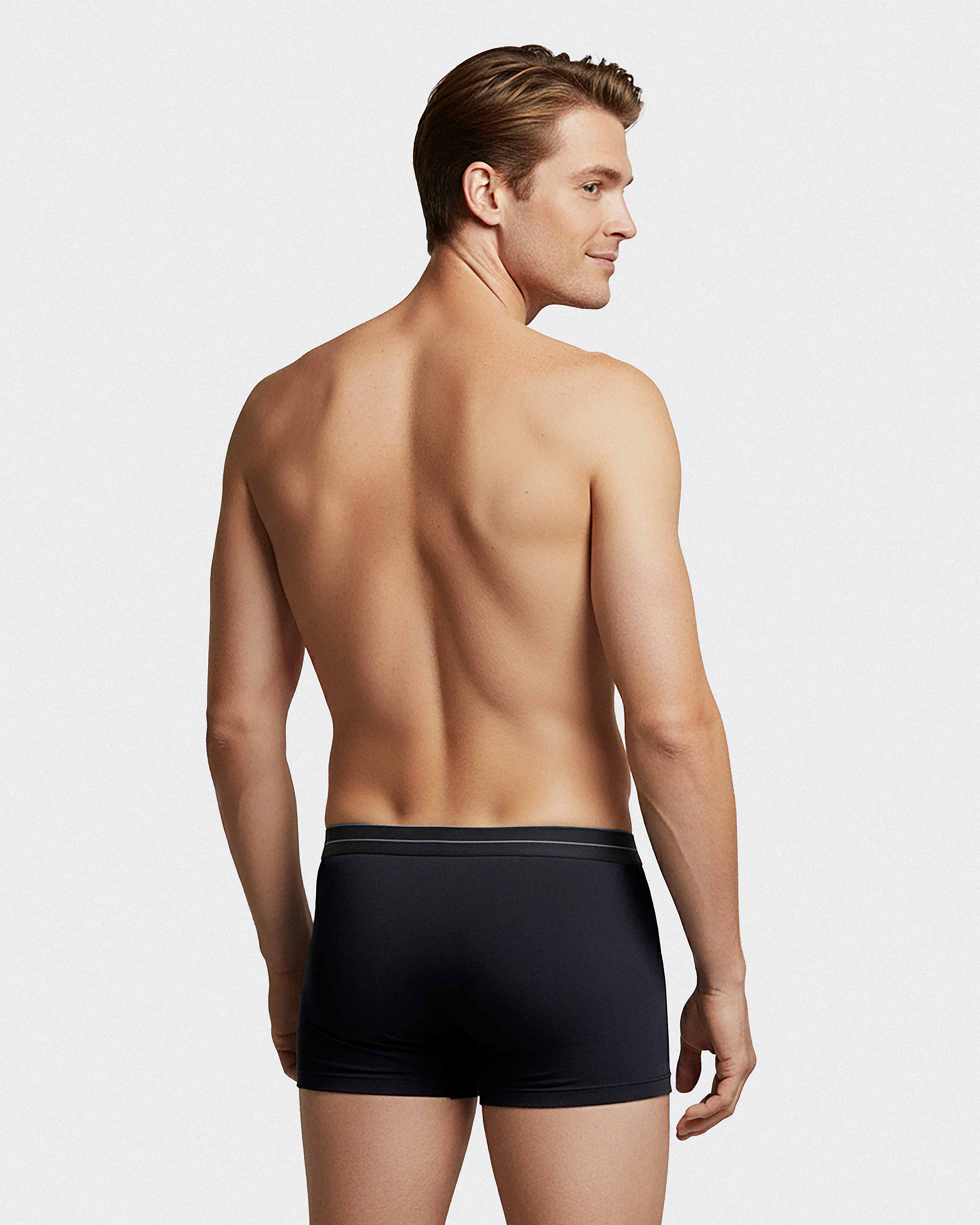 Pack of 2 men's cotton boxer