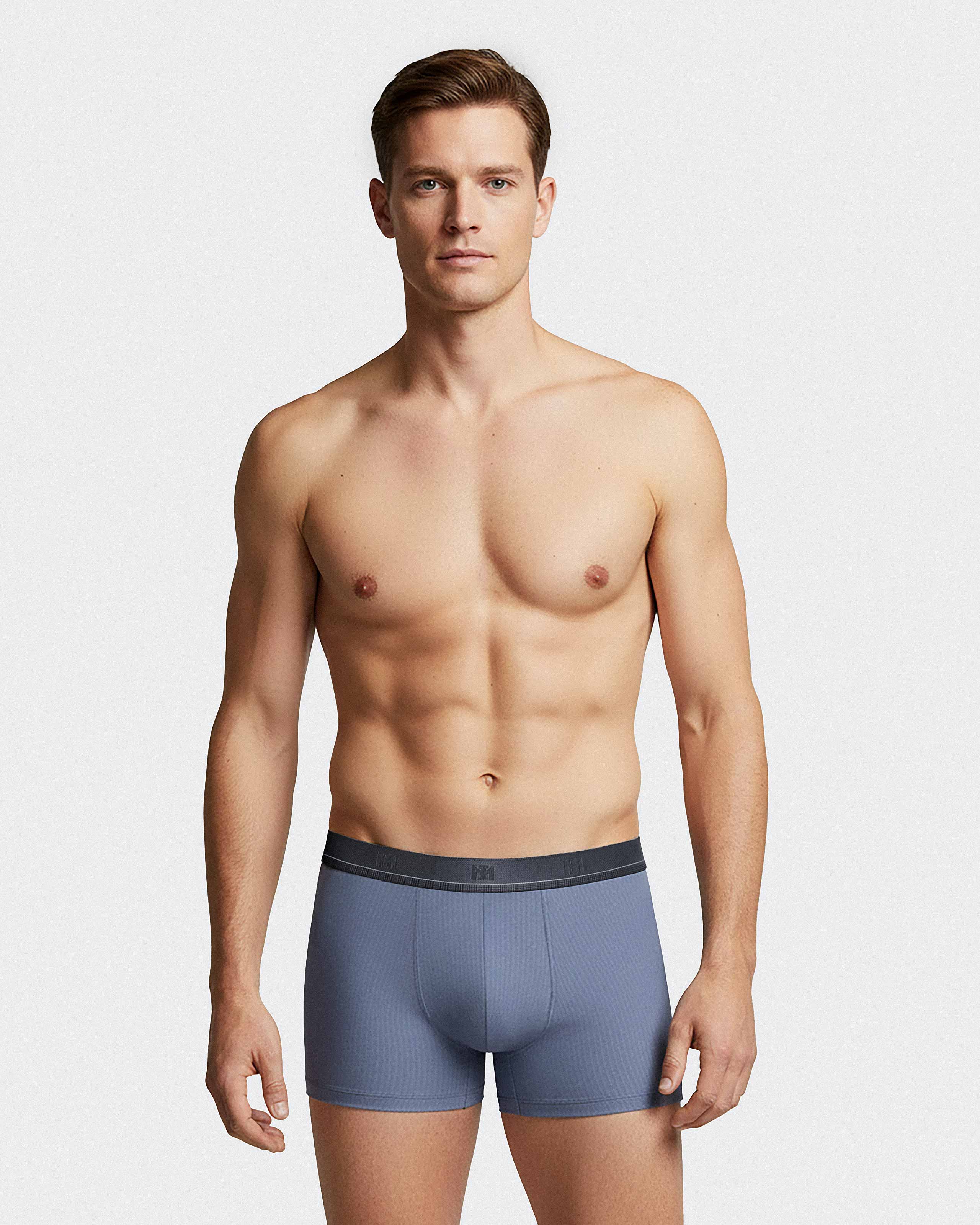 Pack of 2 men's boxer in cotton modal