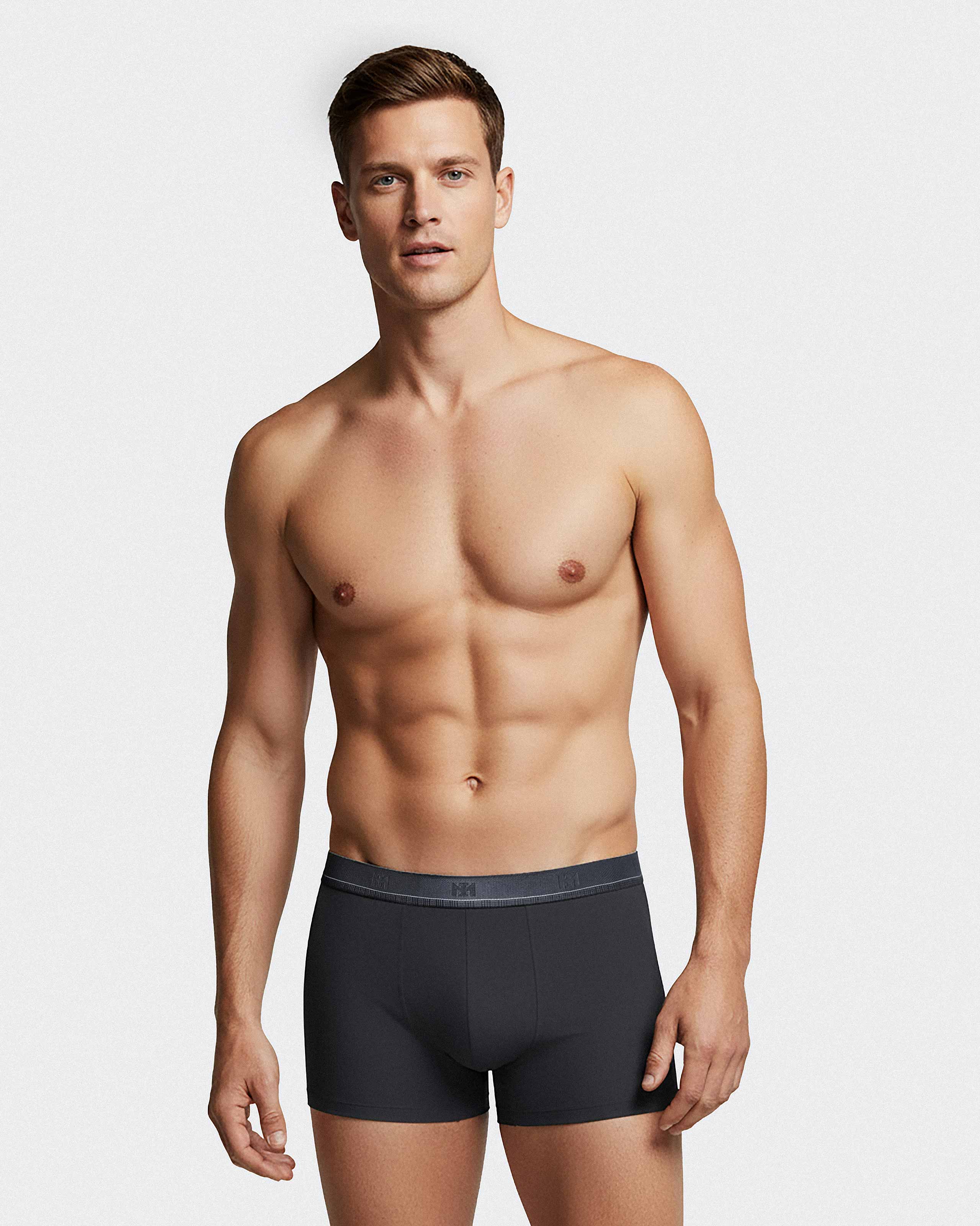 Pack de 2 Boxers de homem em Algodão Modal