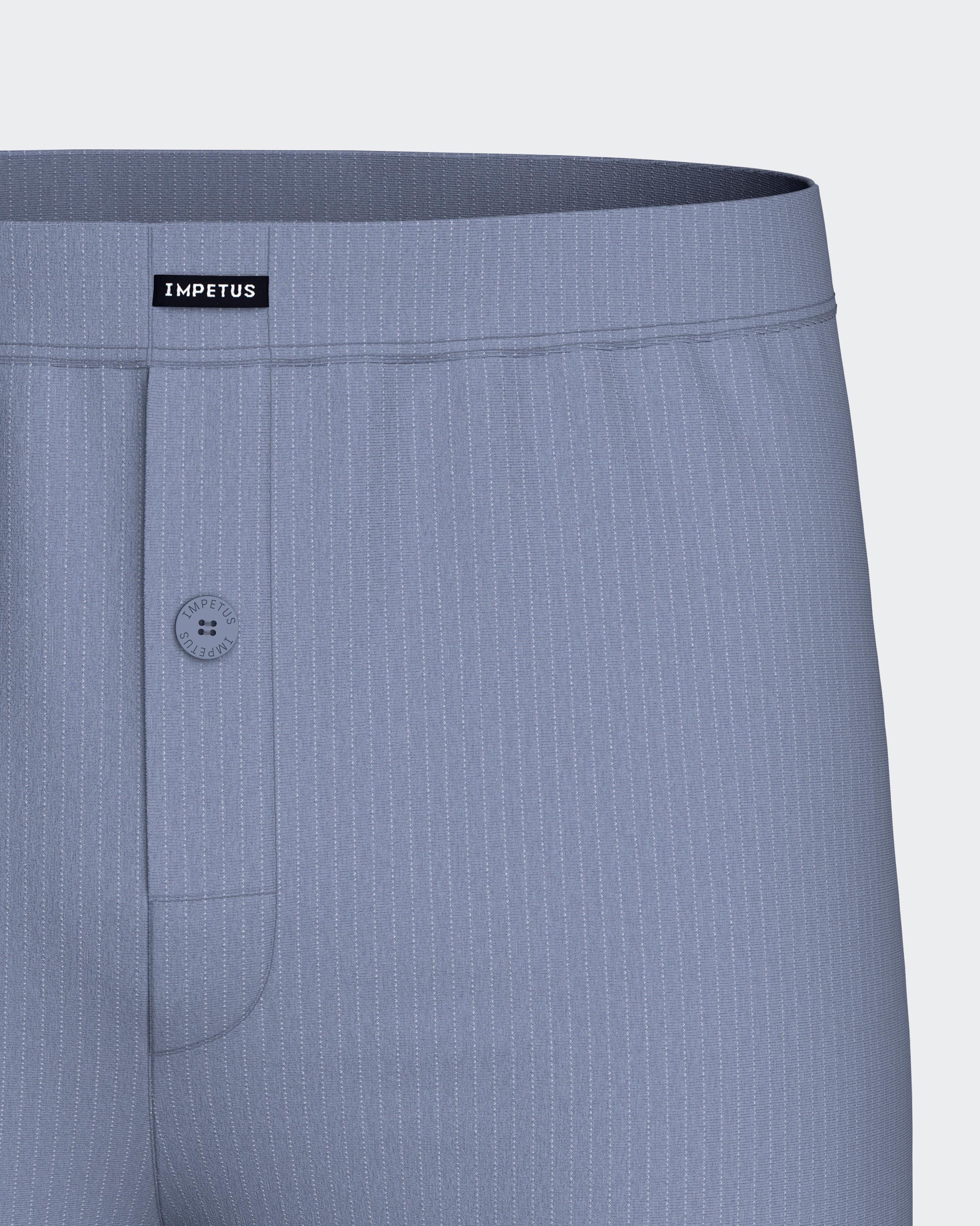 Boxershort d'homme avec boutons en Coton Modal