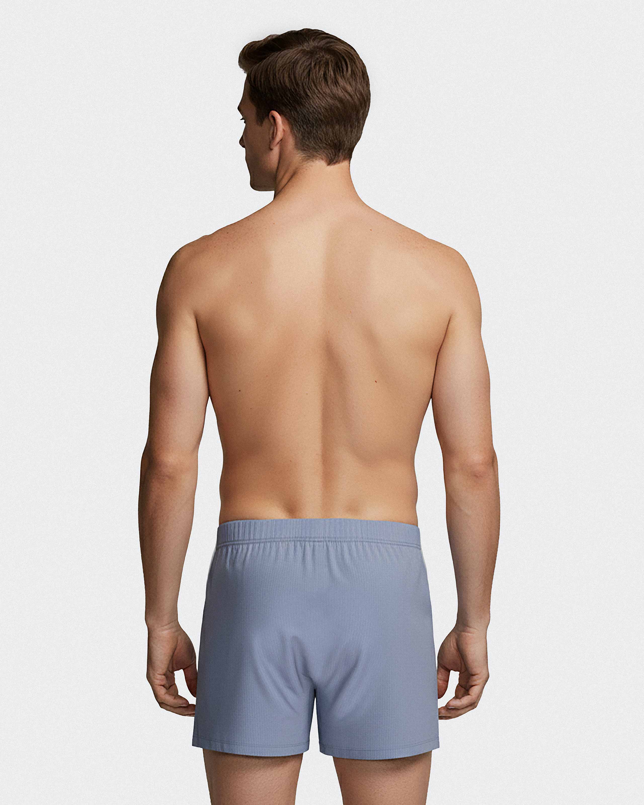 Boxershort de homem com botão em Algodão Modal