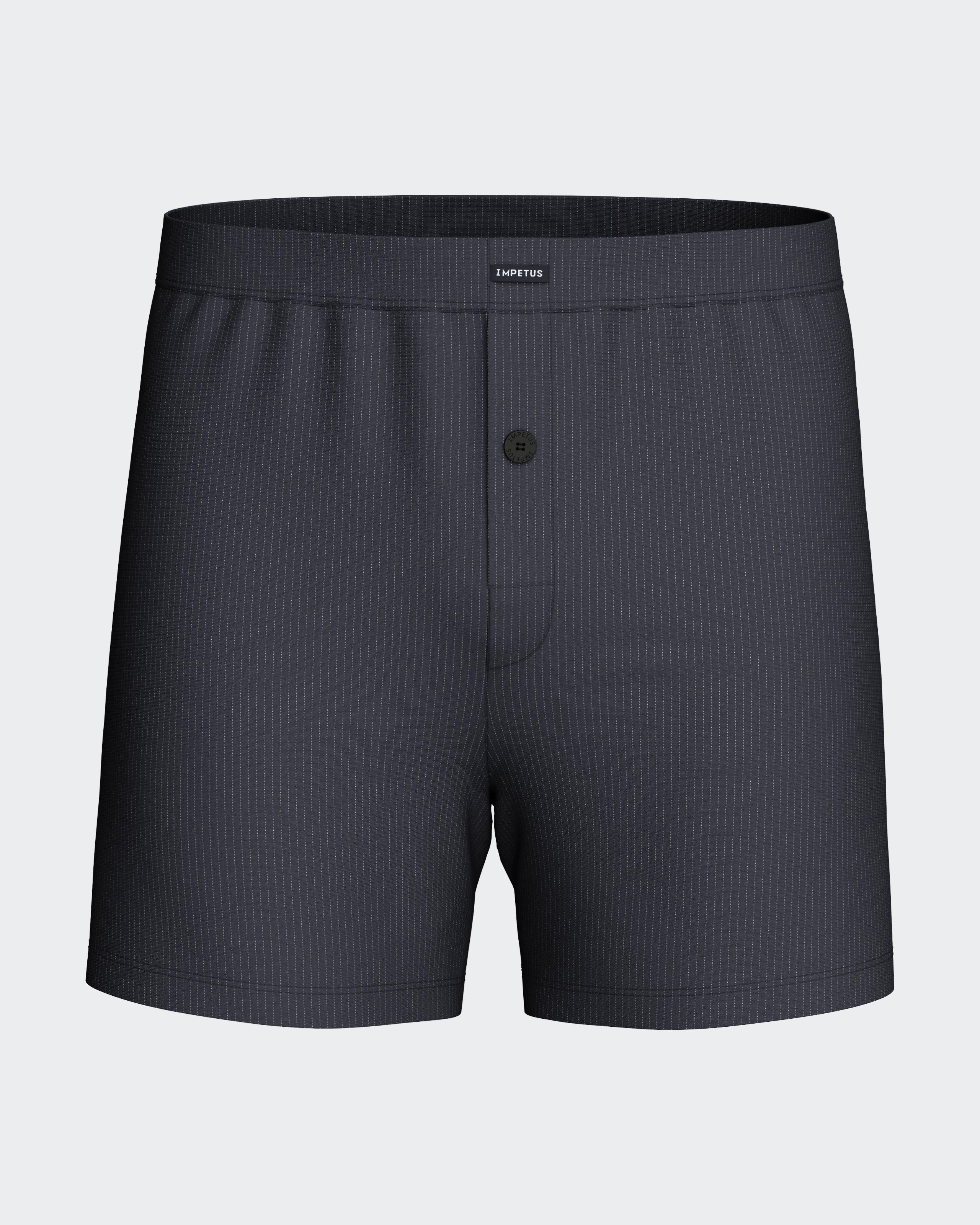 Boxershort d'homme avec boutons en Coton Modal