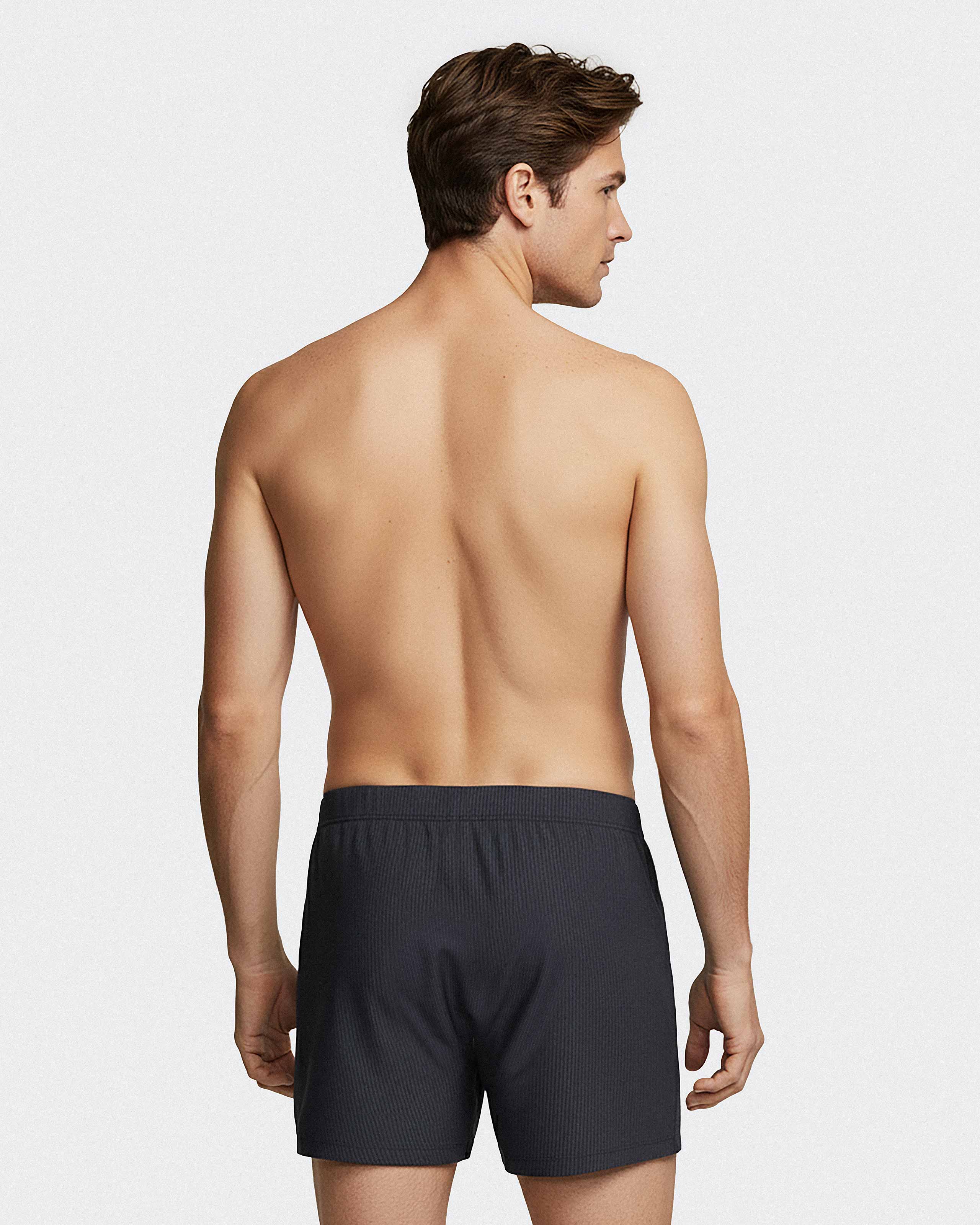 Boxershort de homem com botão em Algodão Modal