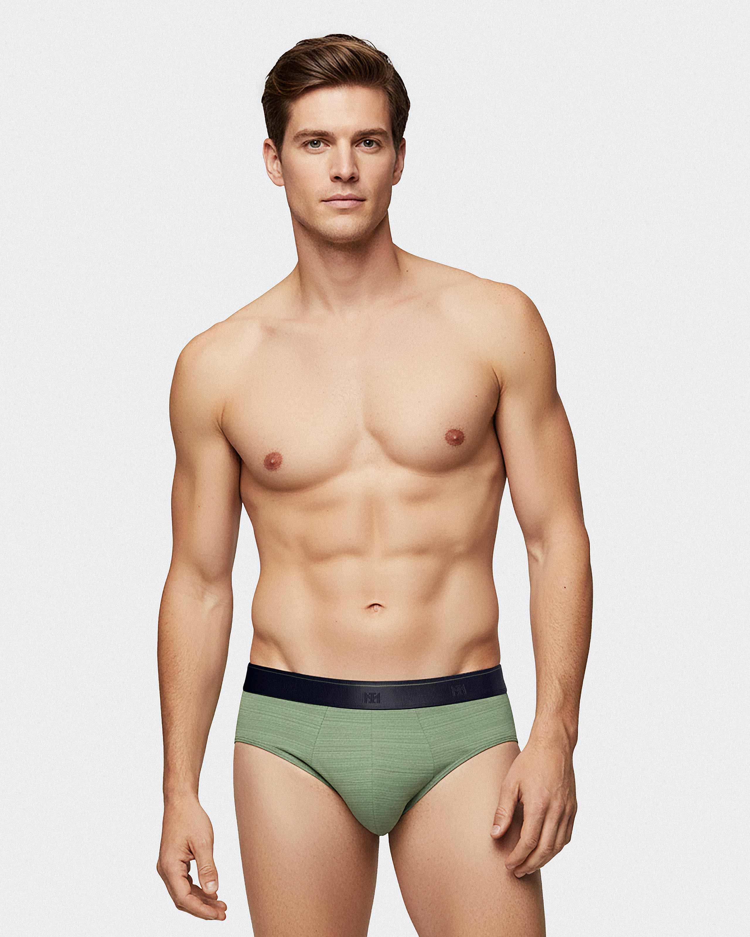 Pack de 2 Slips de hombre en Algodón Modal