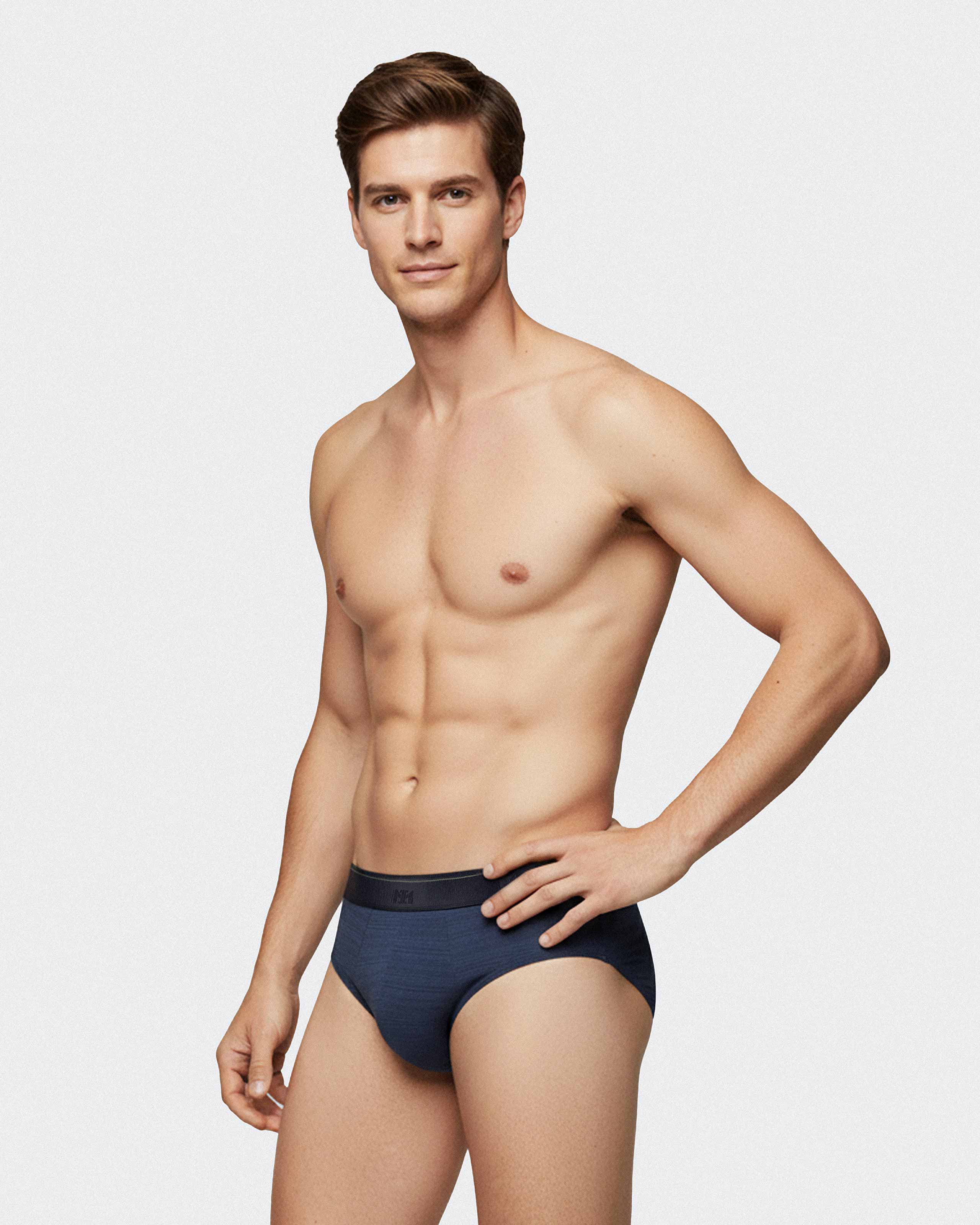 Pack de 2 Slips de hombre en Algodón Modal