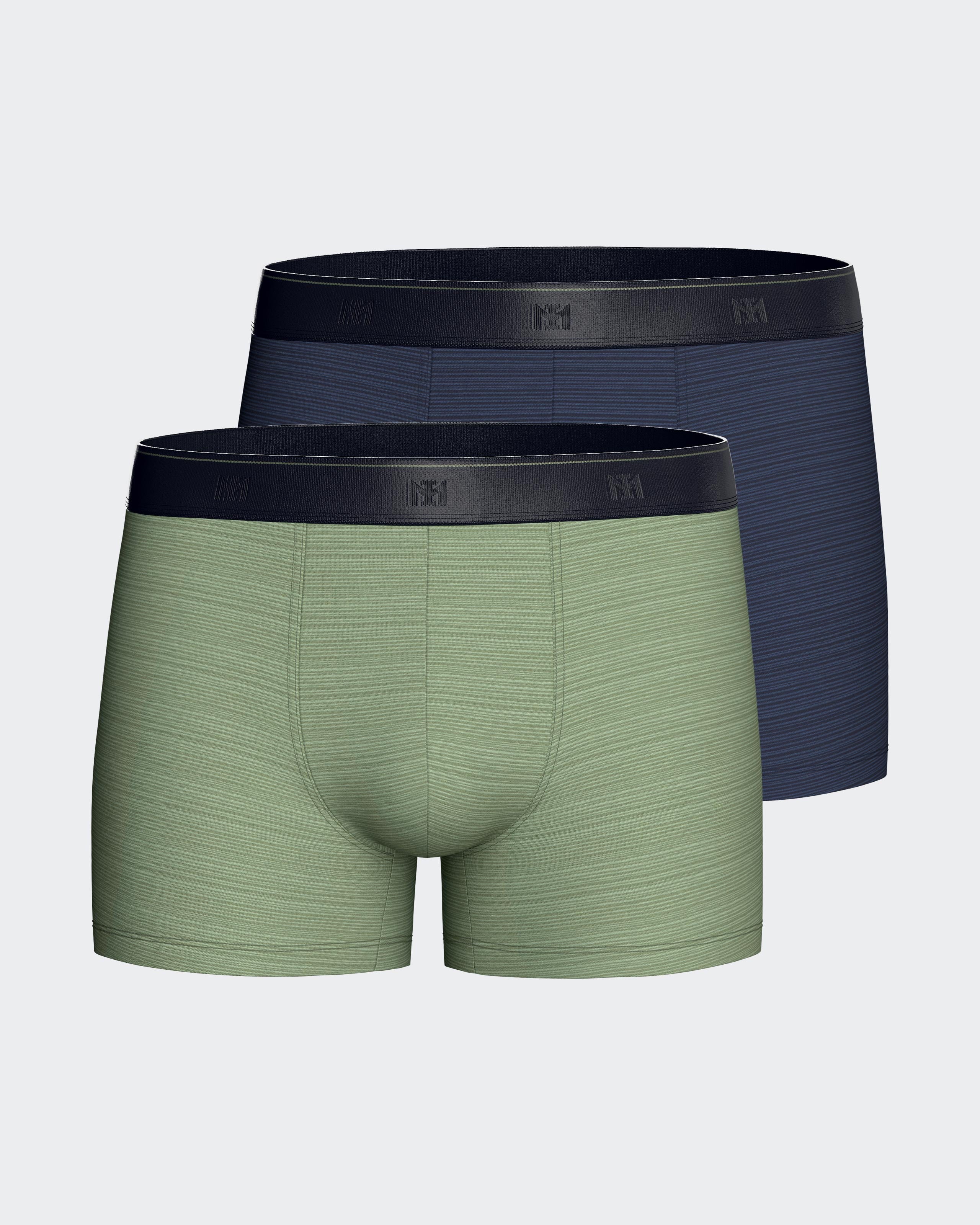 Pack of 2 men's boxer sin Cotton Modal