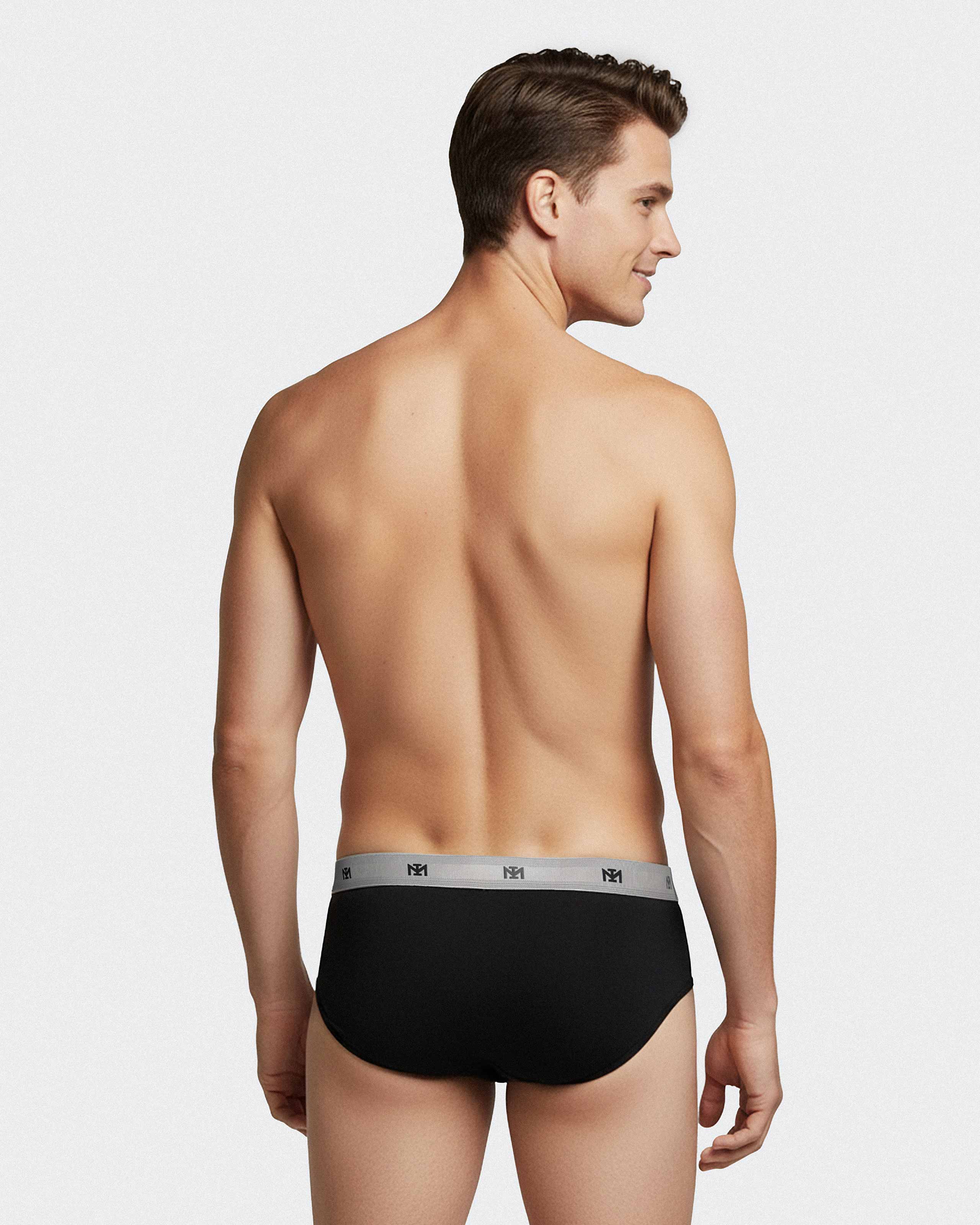 Pack de 2 Slips de homem em Lyocell