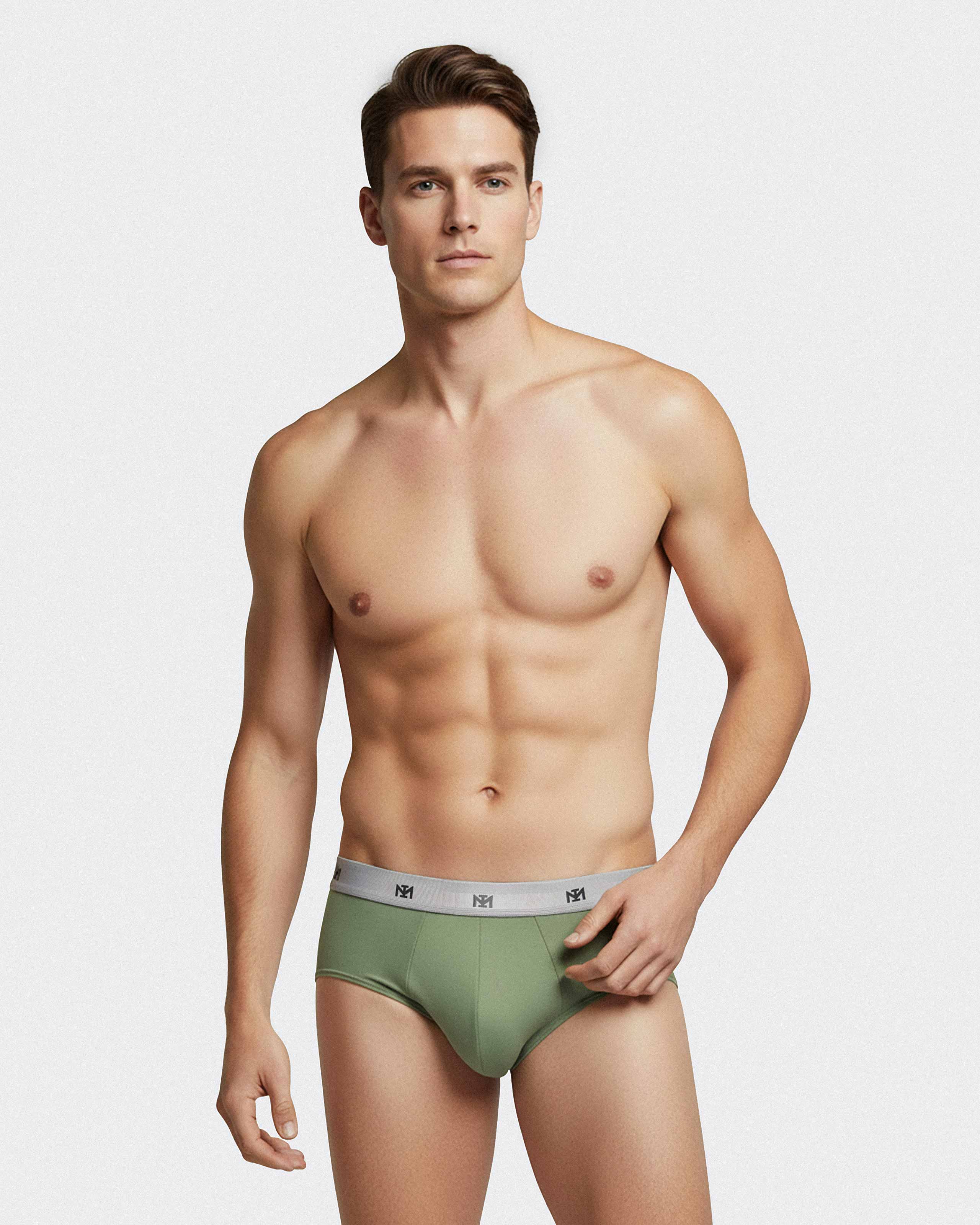 Pack of 2 men's briefs in Lyocell