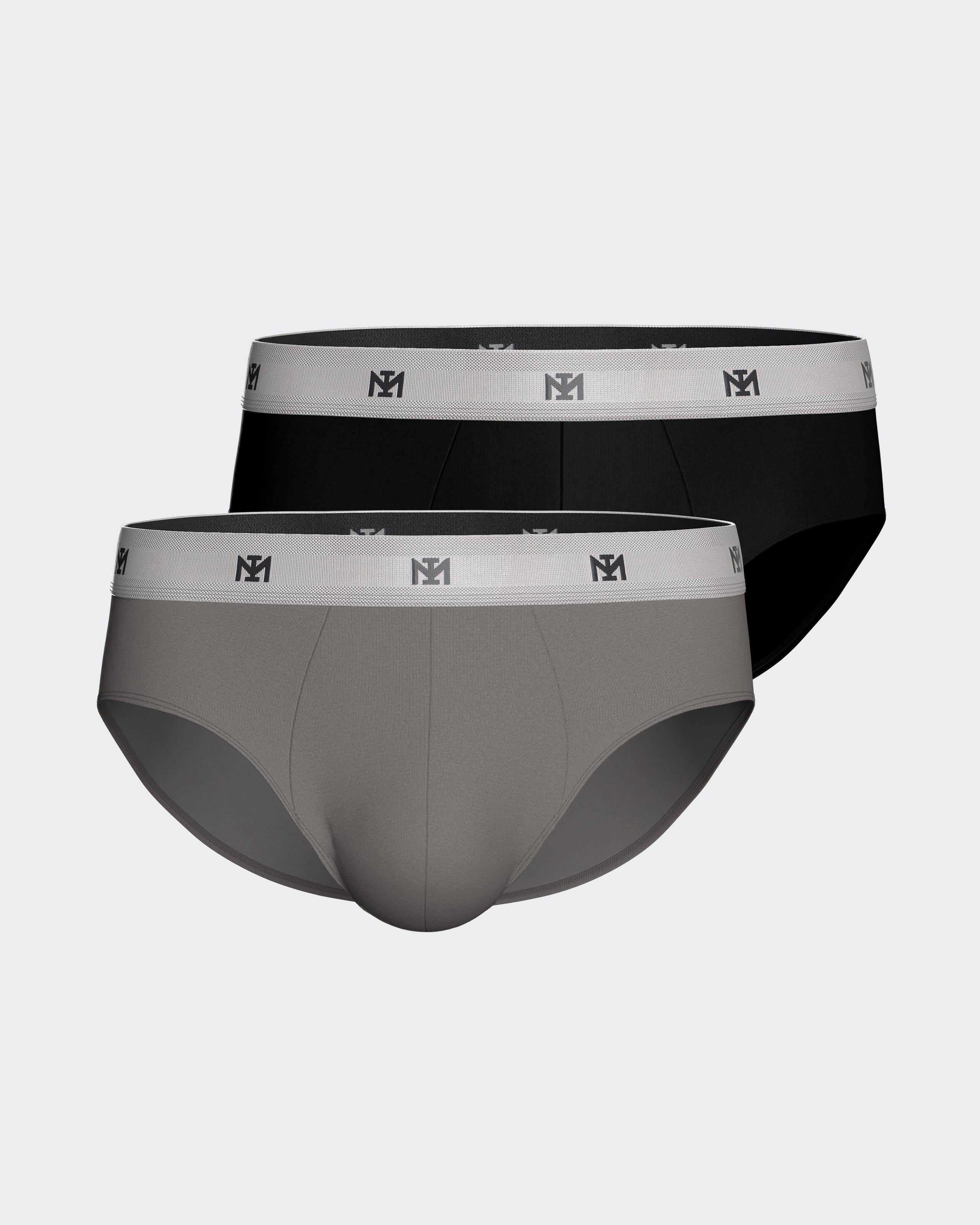 Pack de 2 Slips de homem em Lyocell