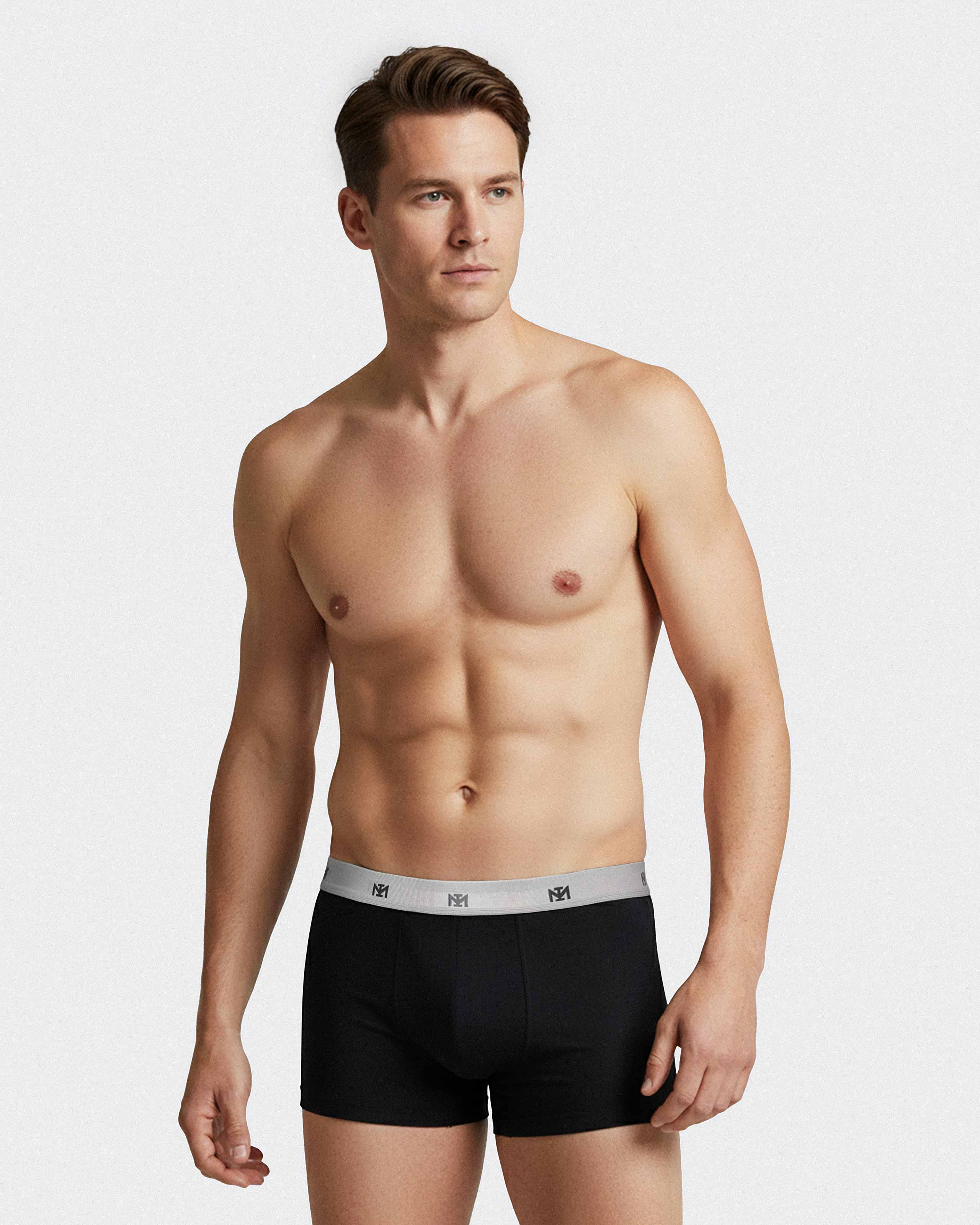 Pack of 2 men's boxers in Lyocell