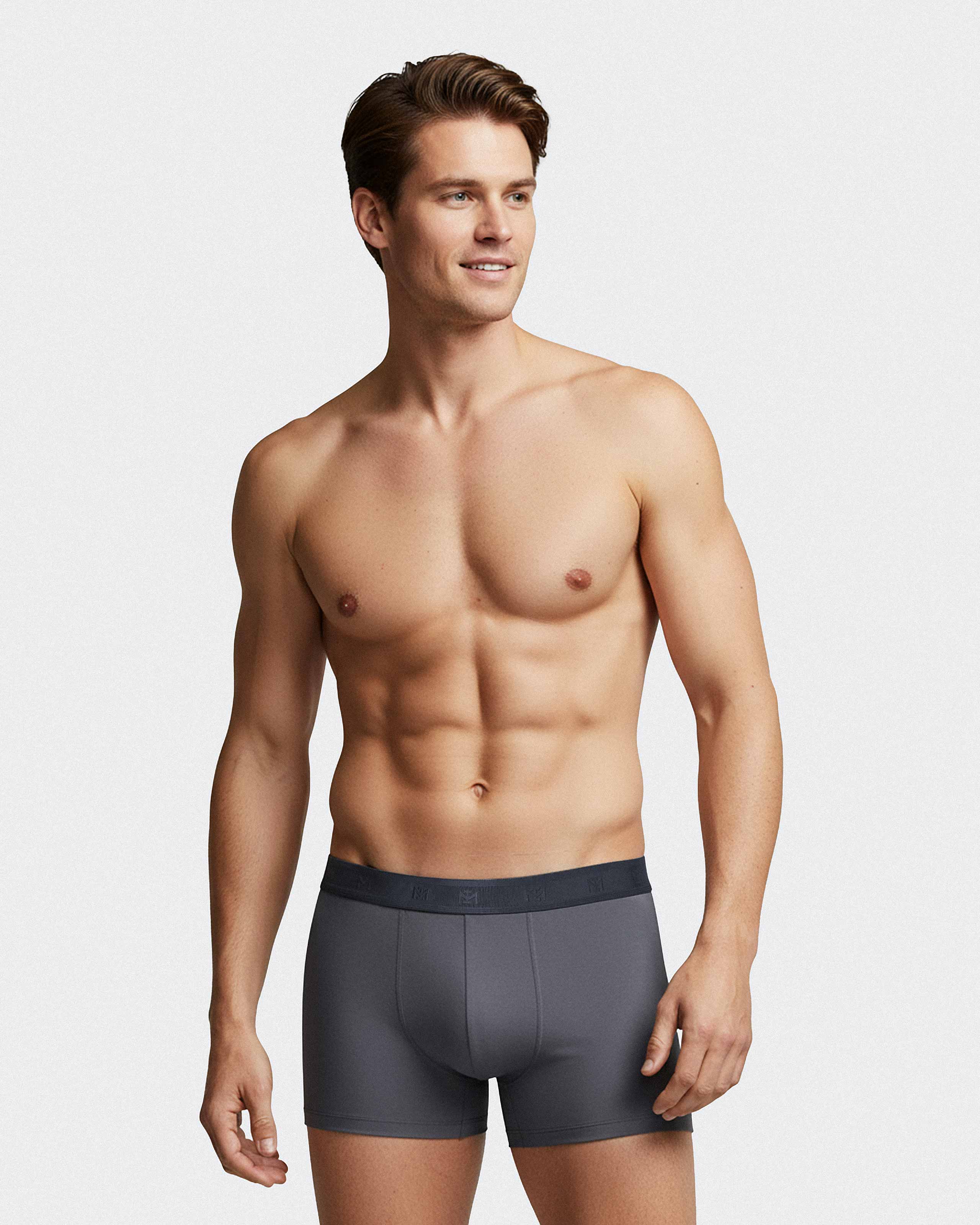 Pack of 2 men's boxer in Lyocell
