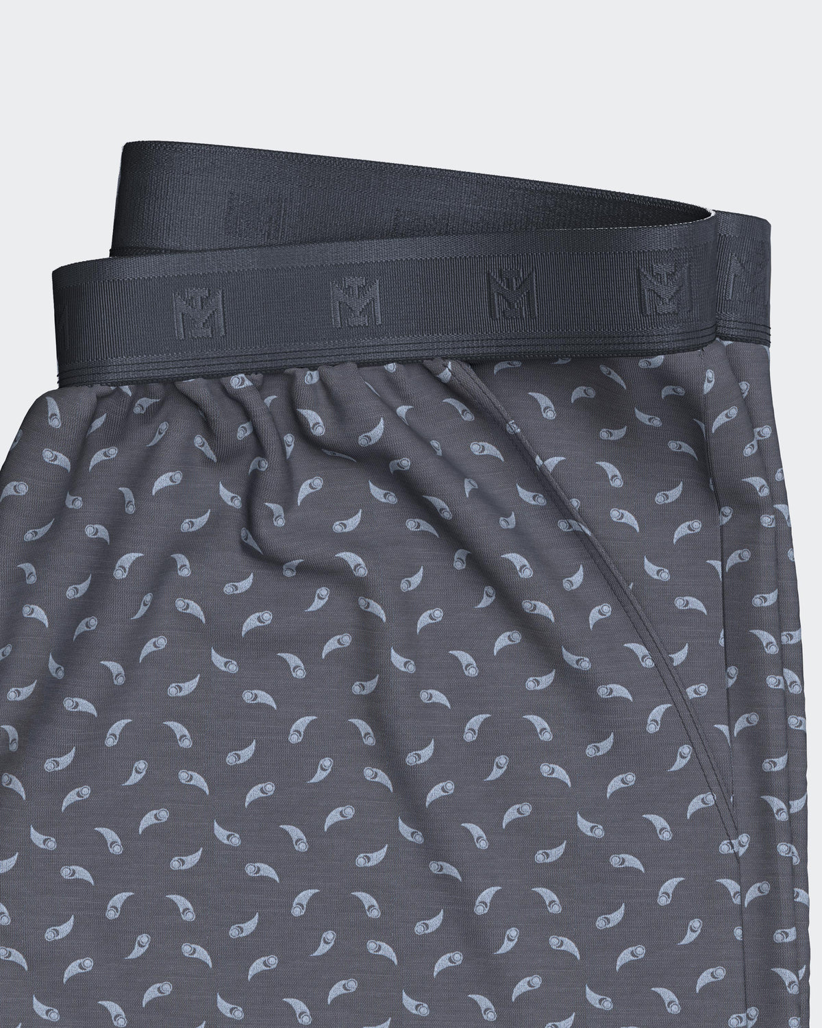 Pijama curto de homem em Lyocell