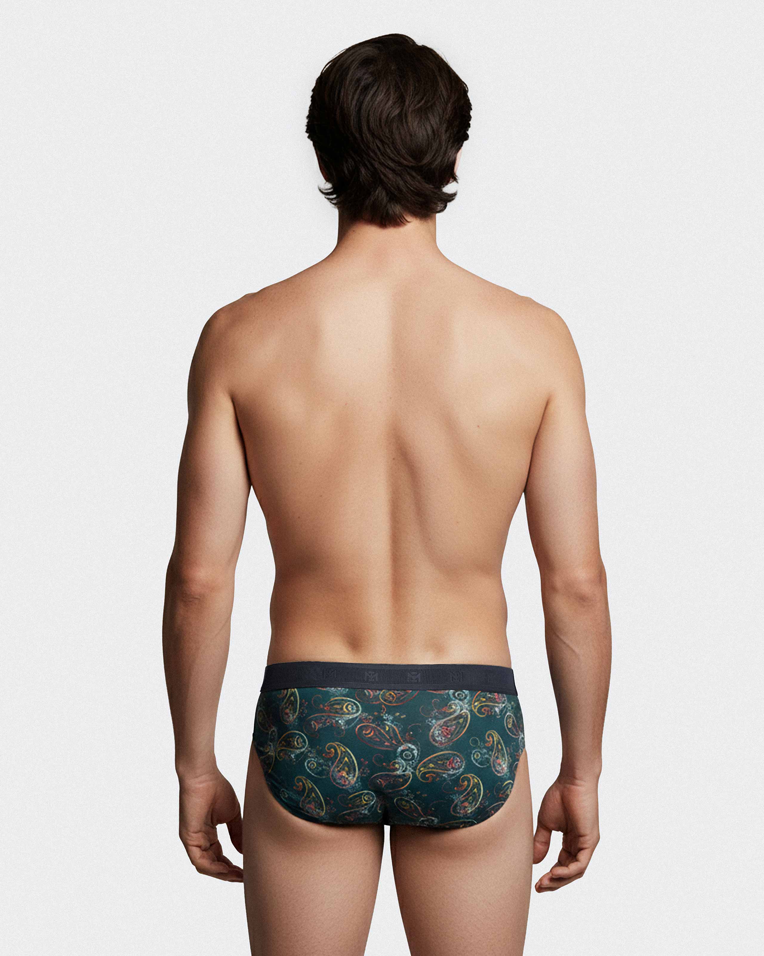 Pack of 2 men's briefs in Lyocell