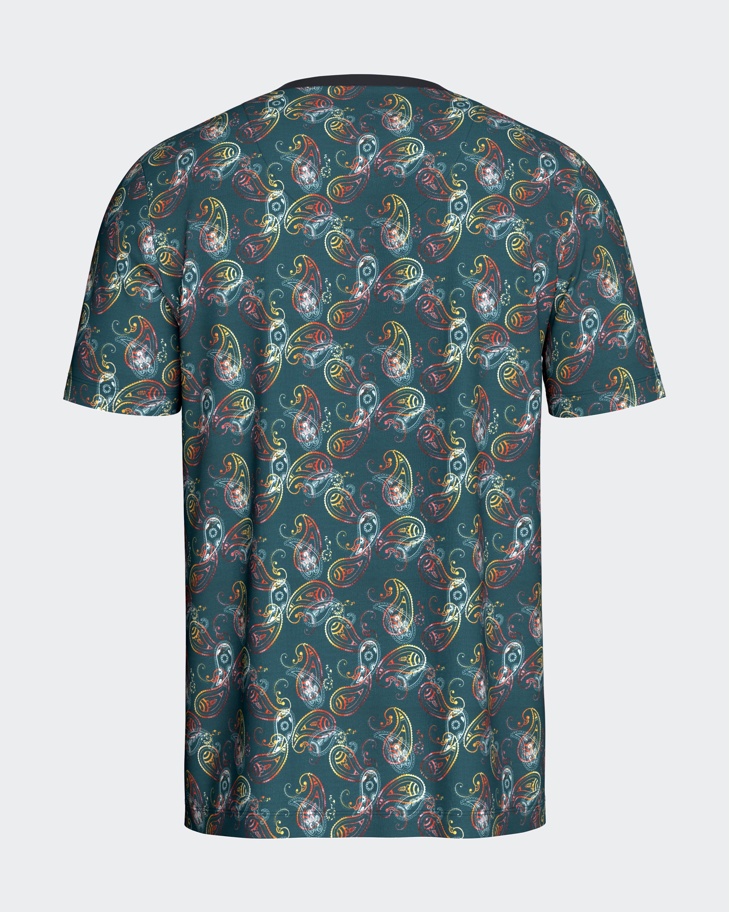Pijama de hombre estampado paisley en Lyocell