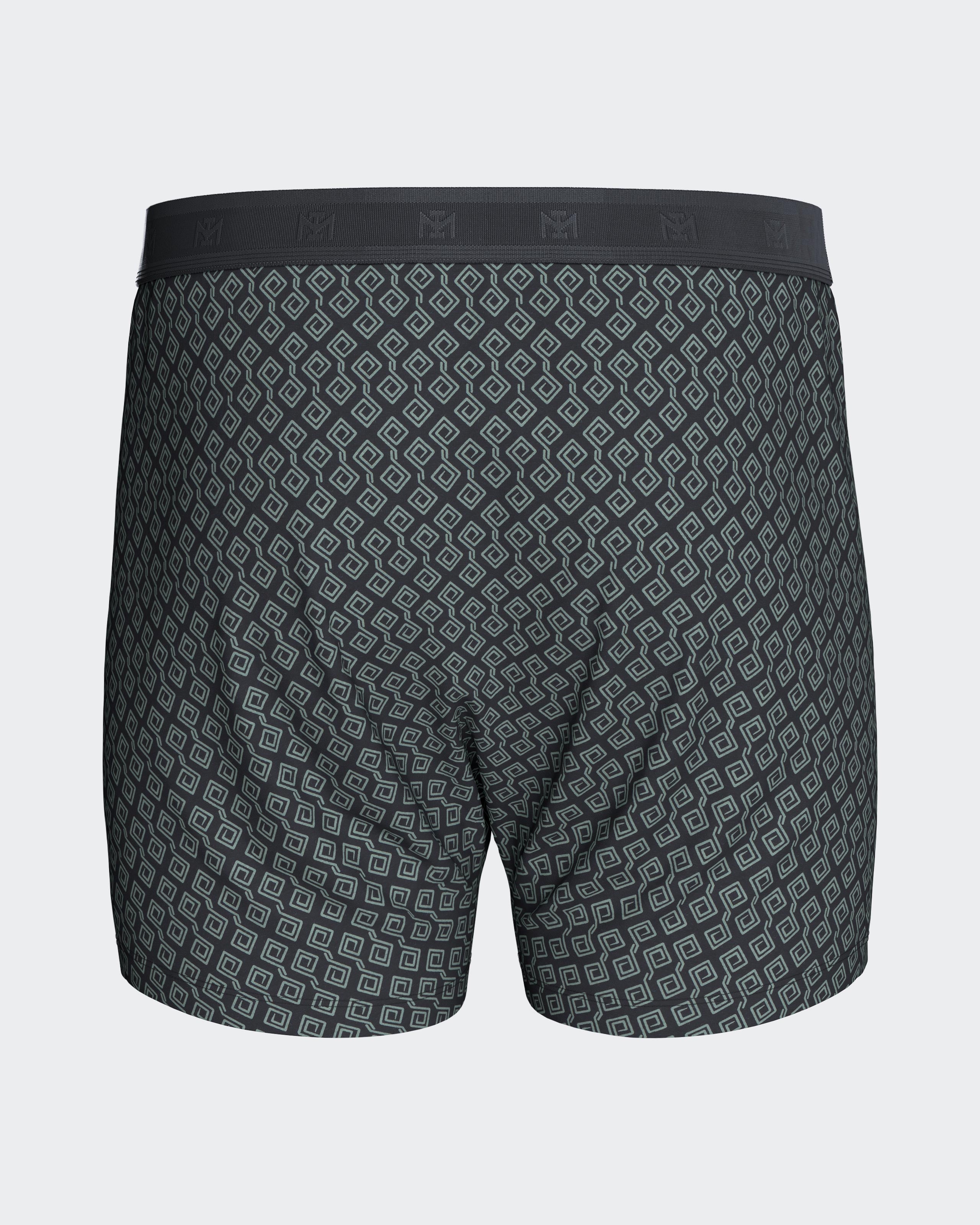 Boxer con botón de hombre en Lyocell