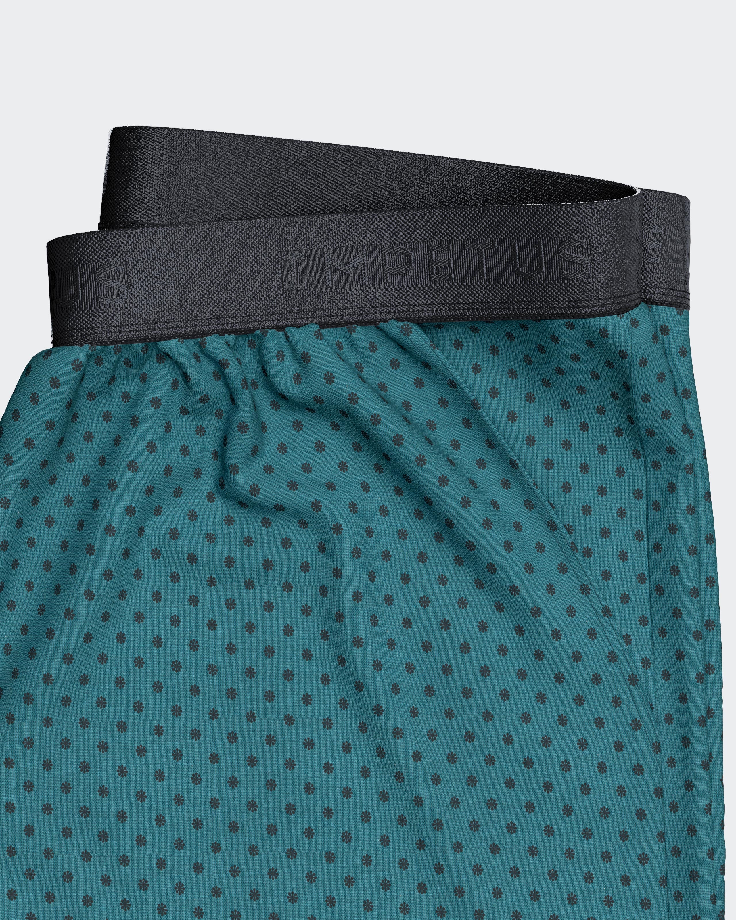Men's short pyjama in Lyocell