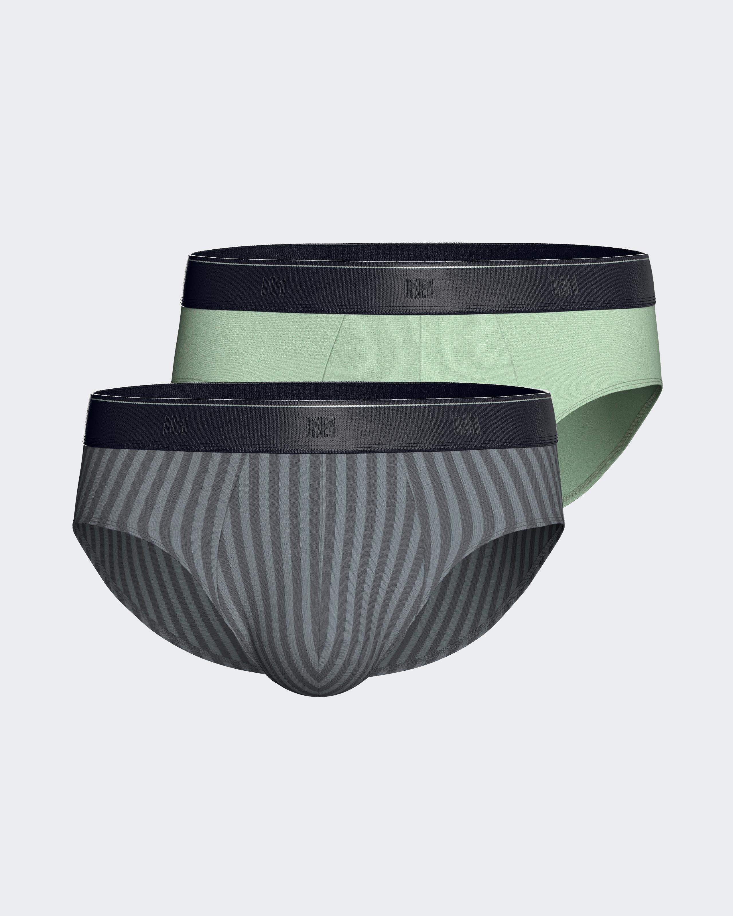 Pack de 2 Slips d'homme en Coton Modal