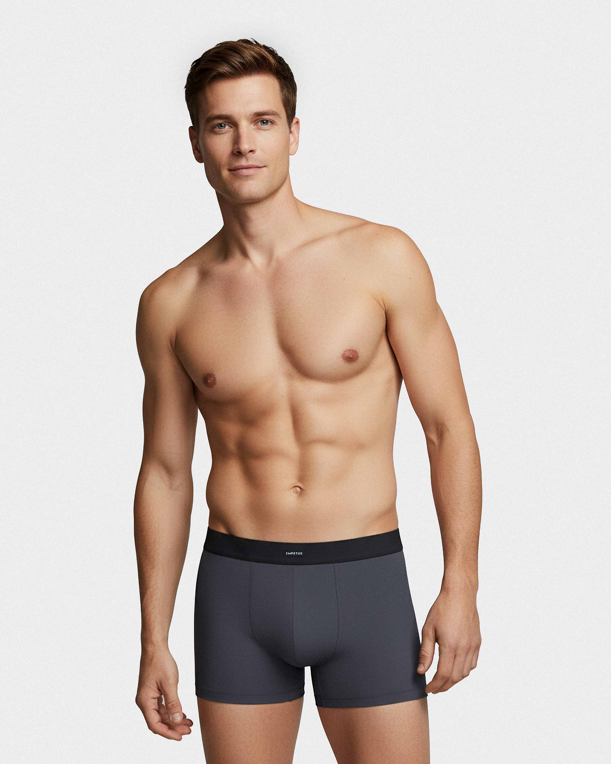 Pack of 2 men's boxers in cotton modal