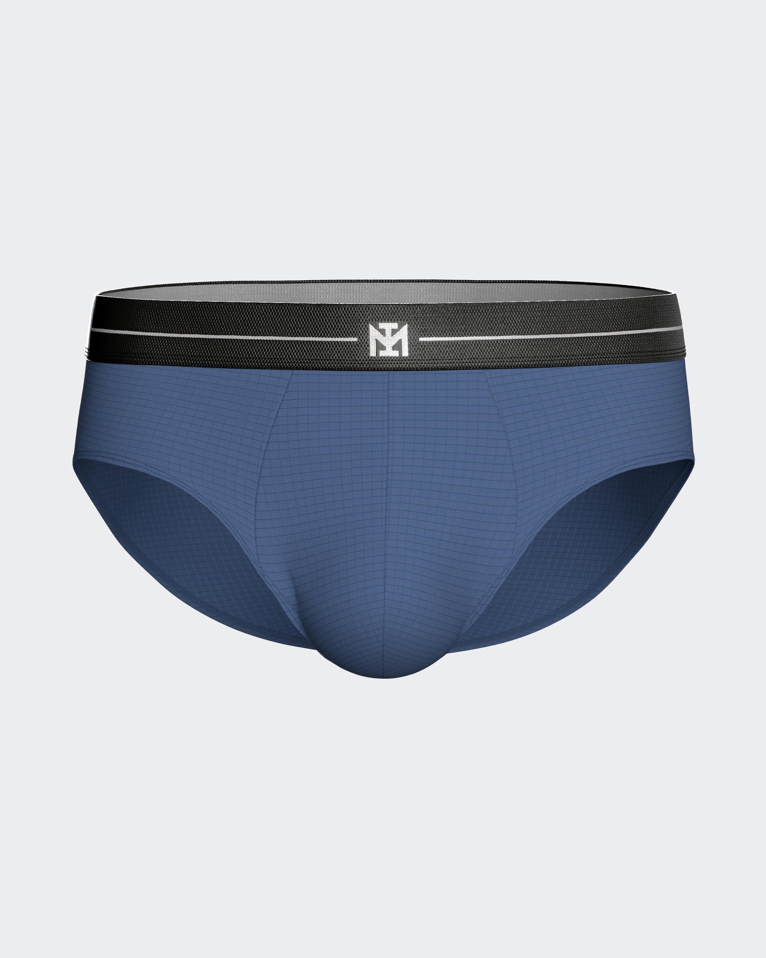 Pack of 2 men's briefs in polyamide