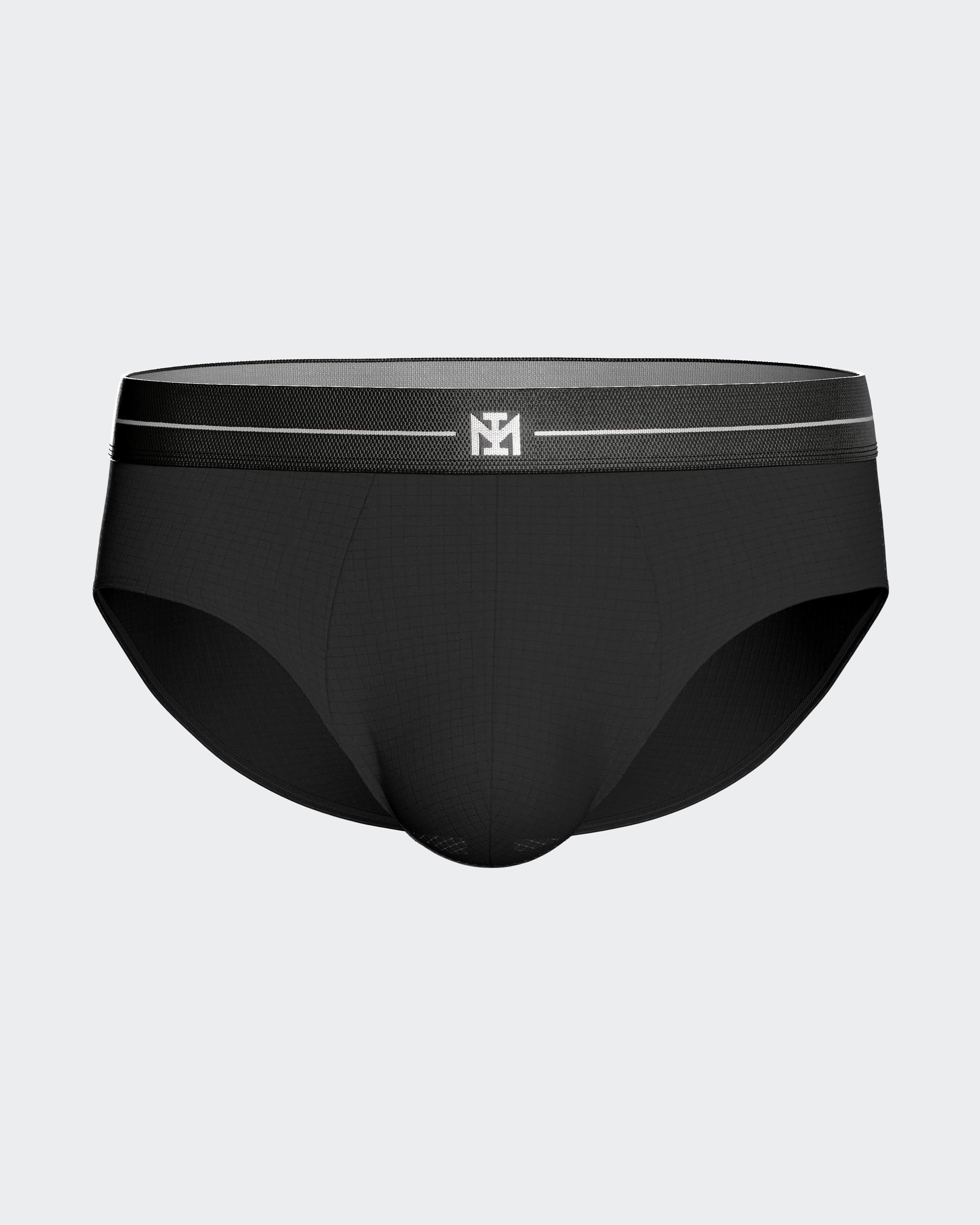 Pack of 2 men's briefs in polyamide
