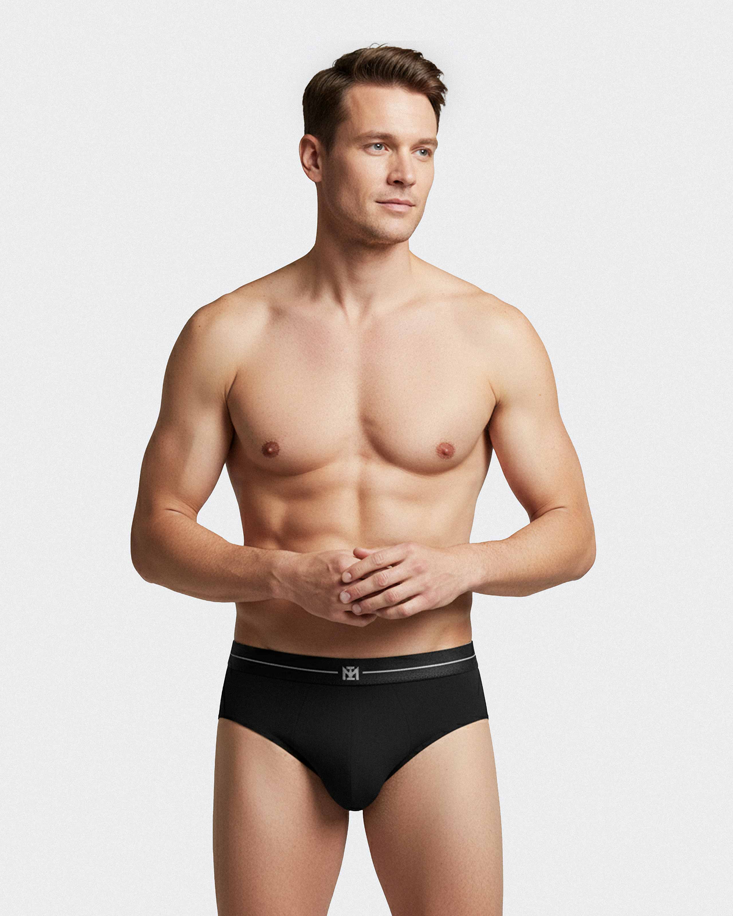 2er-Pack Herren-Slips aus Polyamid