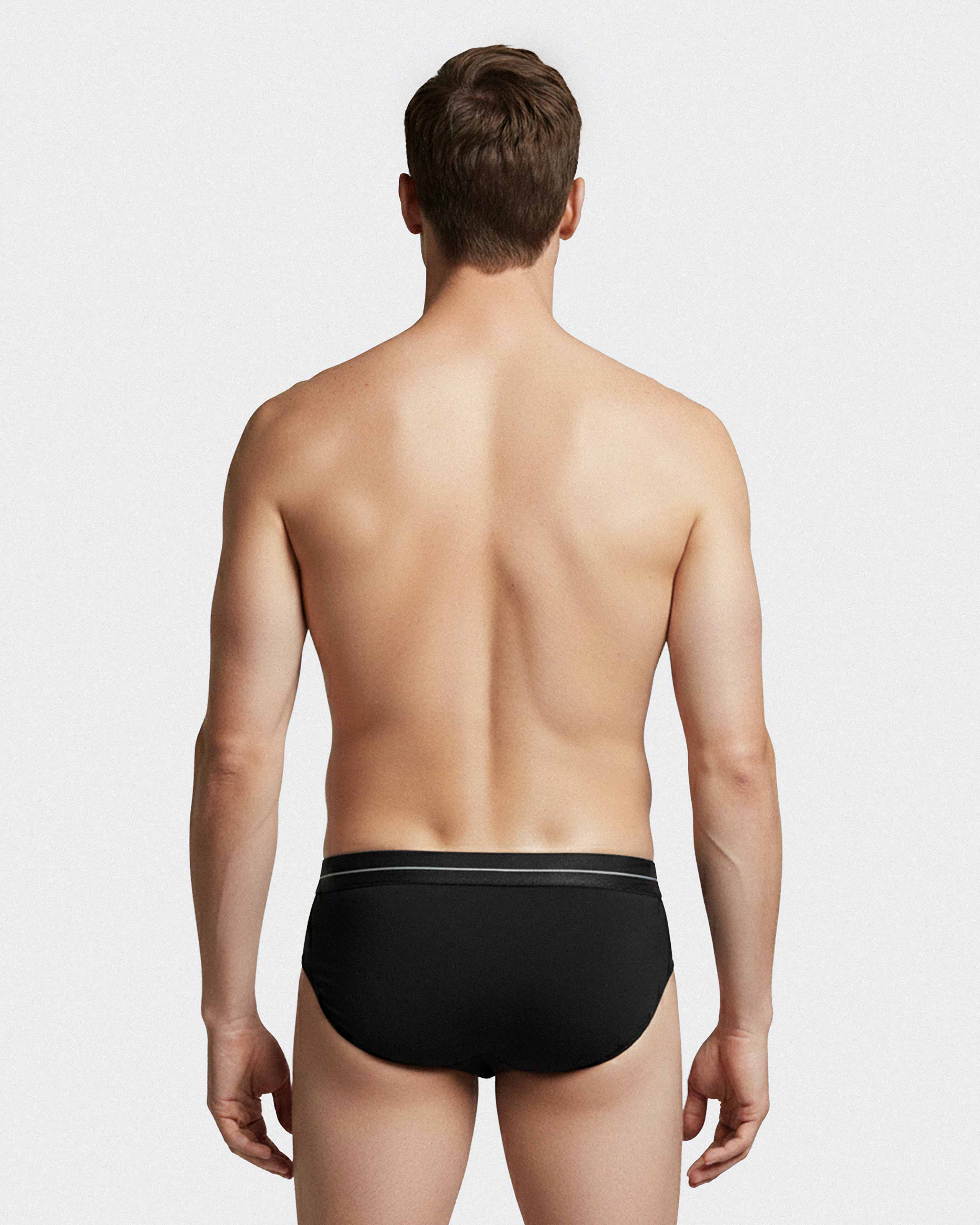 Pack of 2 men's briefs in polyamide