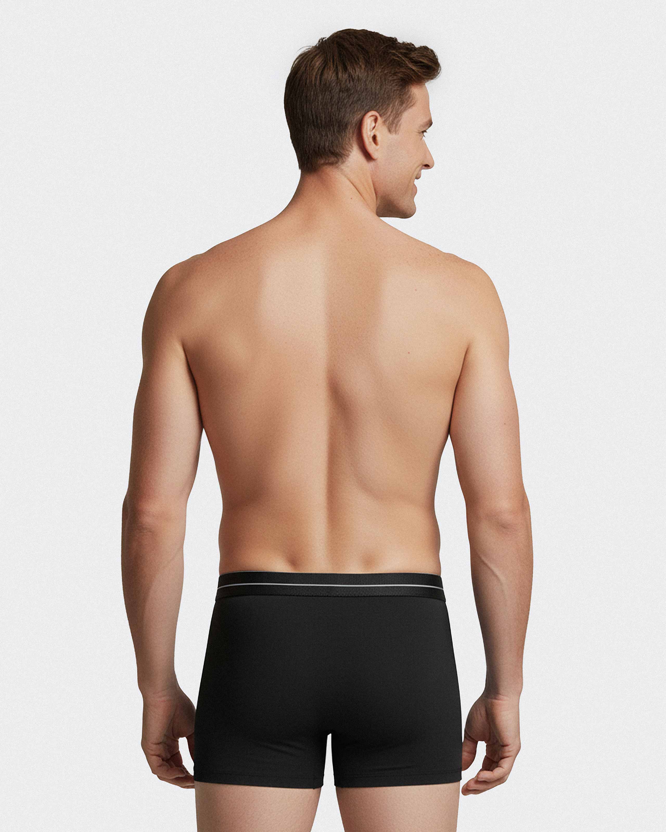 Pack of 2 men's boxers in polyamide