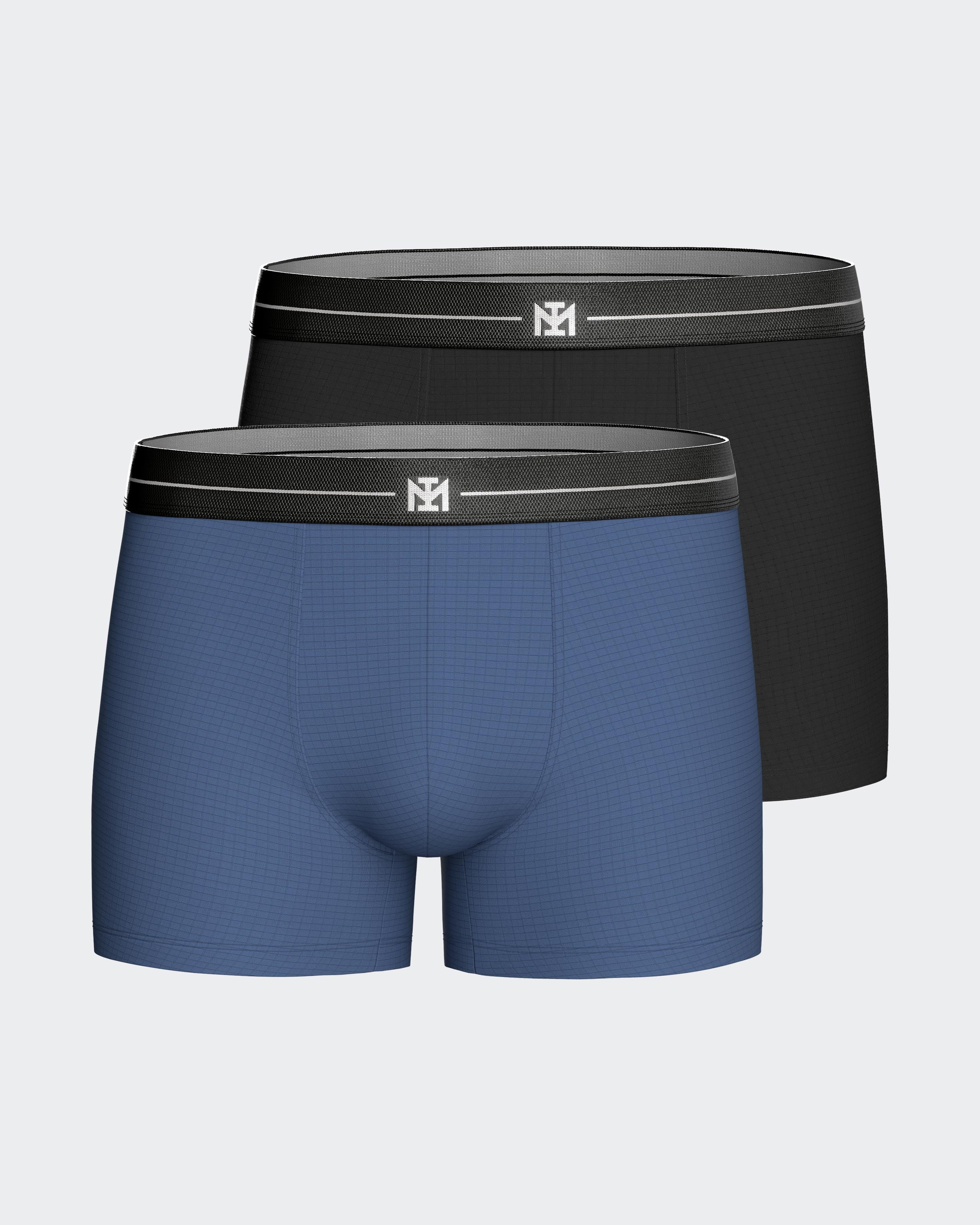 Pack 2 Boxers d'homme en Polyamide