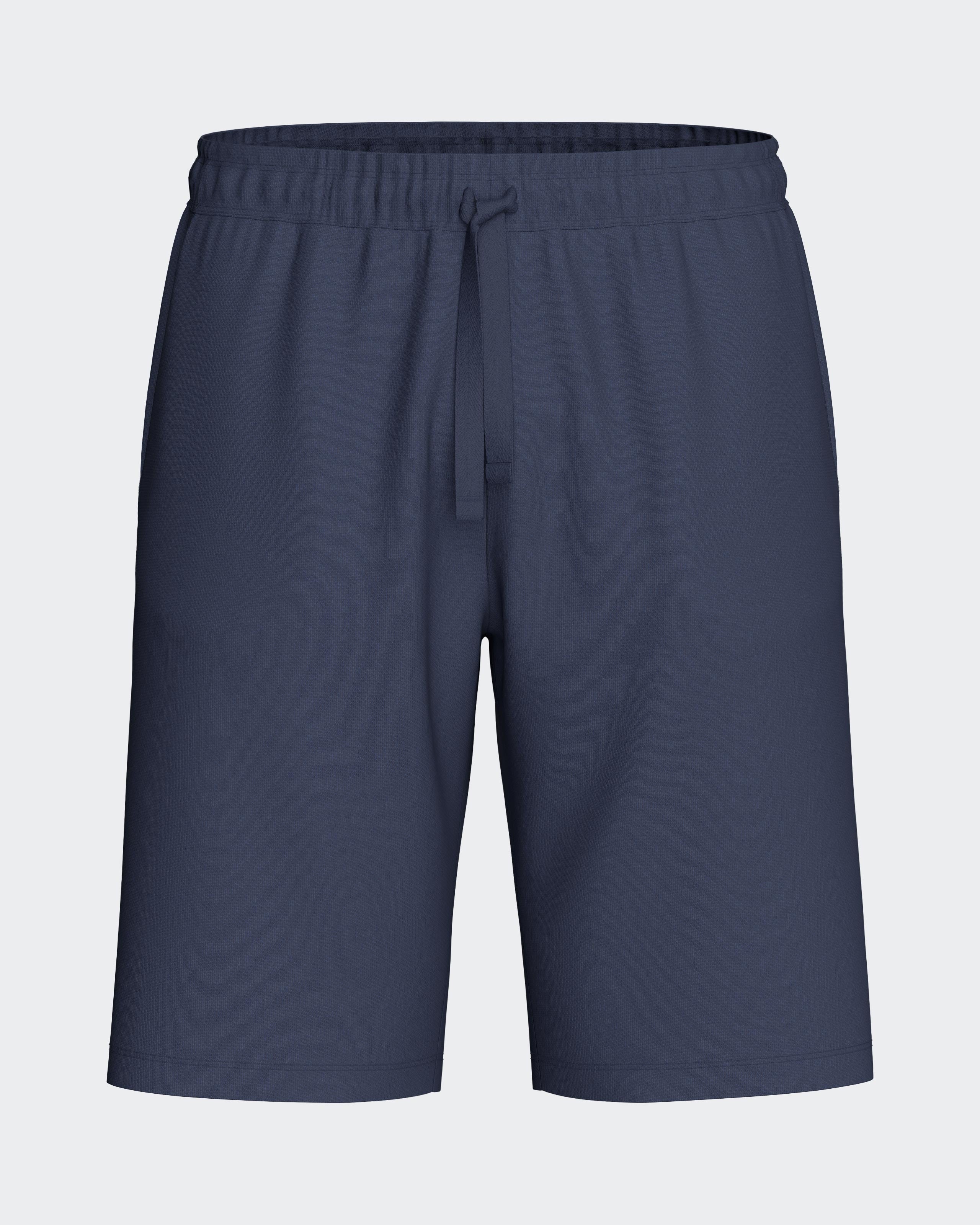Plain men's shorts in Lyocell cotton