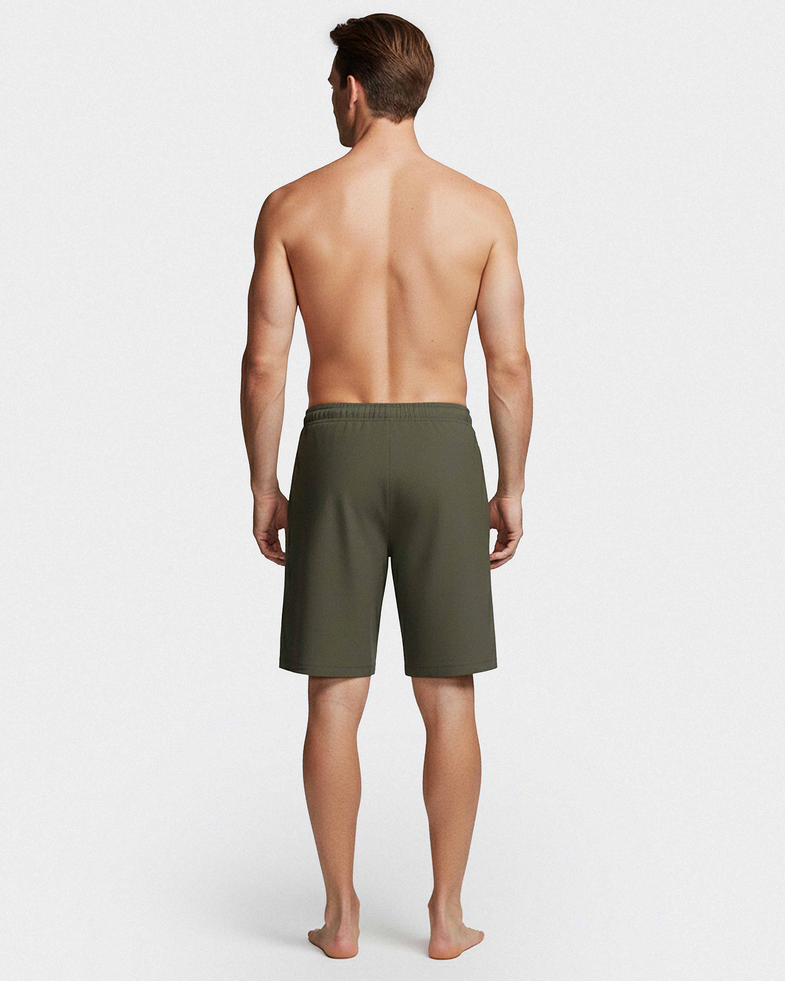 Pantalón corto de hombre en algodón Lyocell