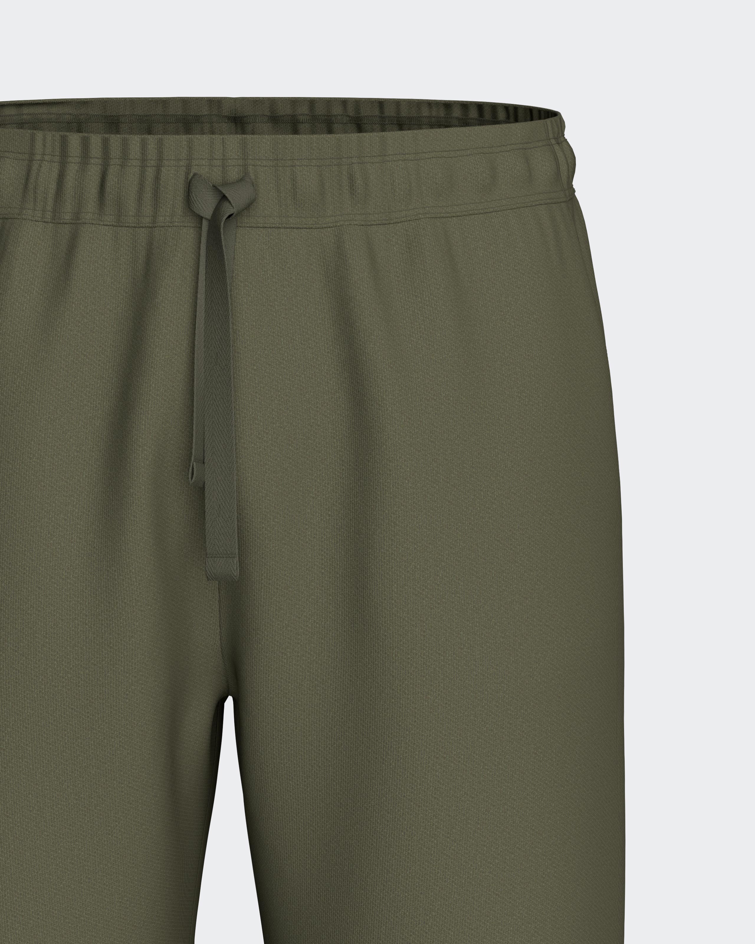 Men's plain trousers in cotton lyocell