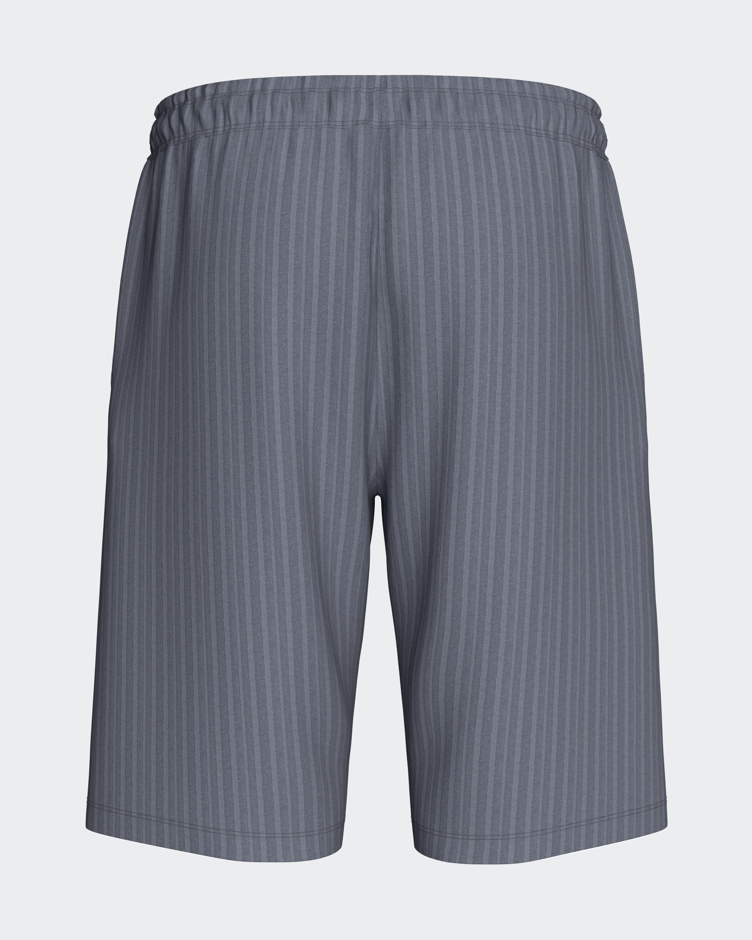 Plain men's shorts in cotton polyamide