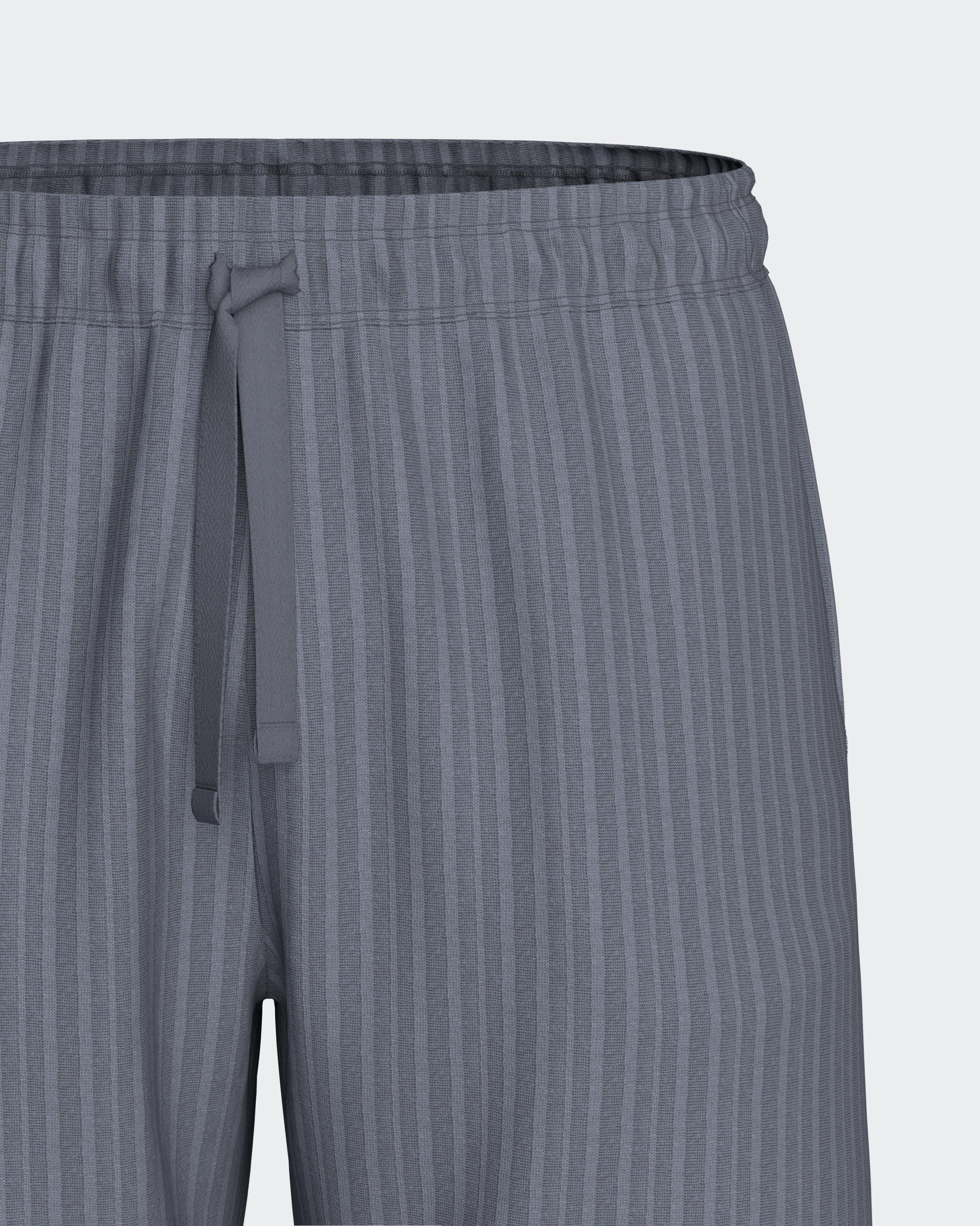 Plain men's shorts in cotton polyamide