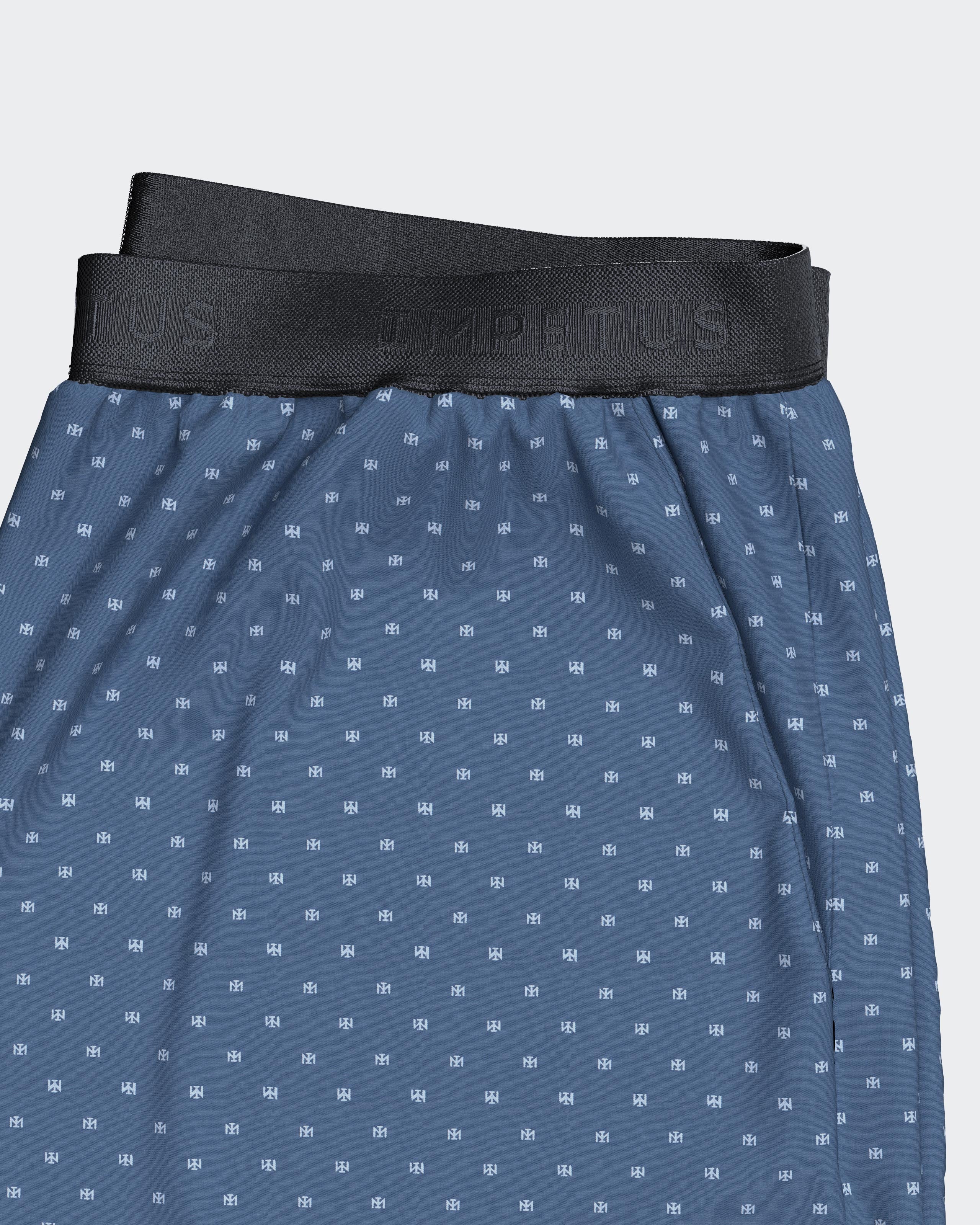 Men's short pyjama in canvas