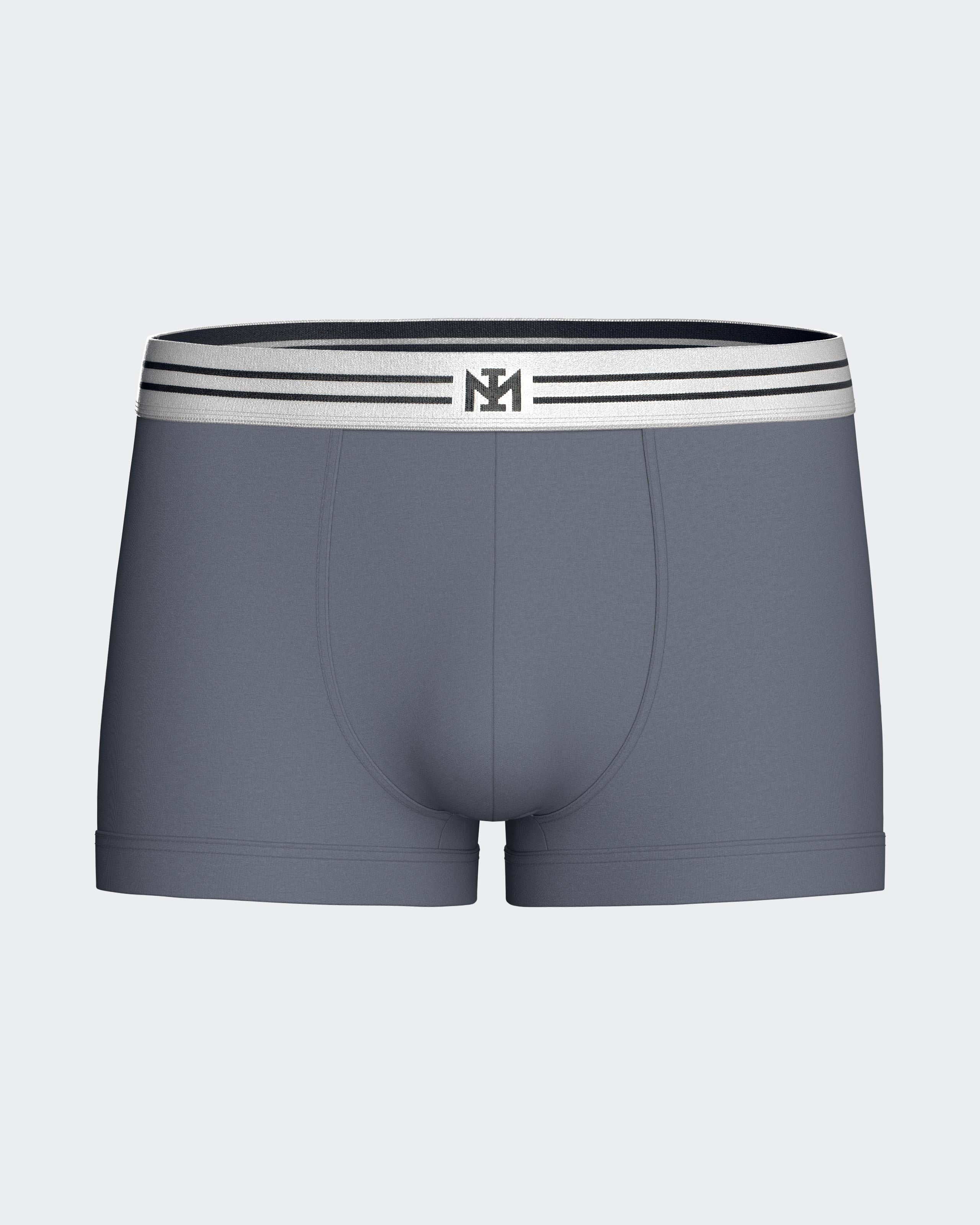 Pack de Boxers lisos en Algodón