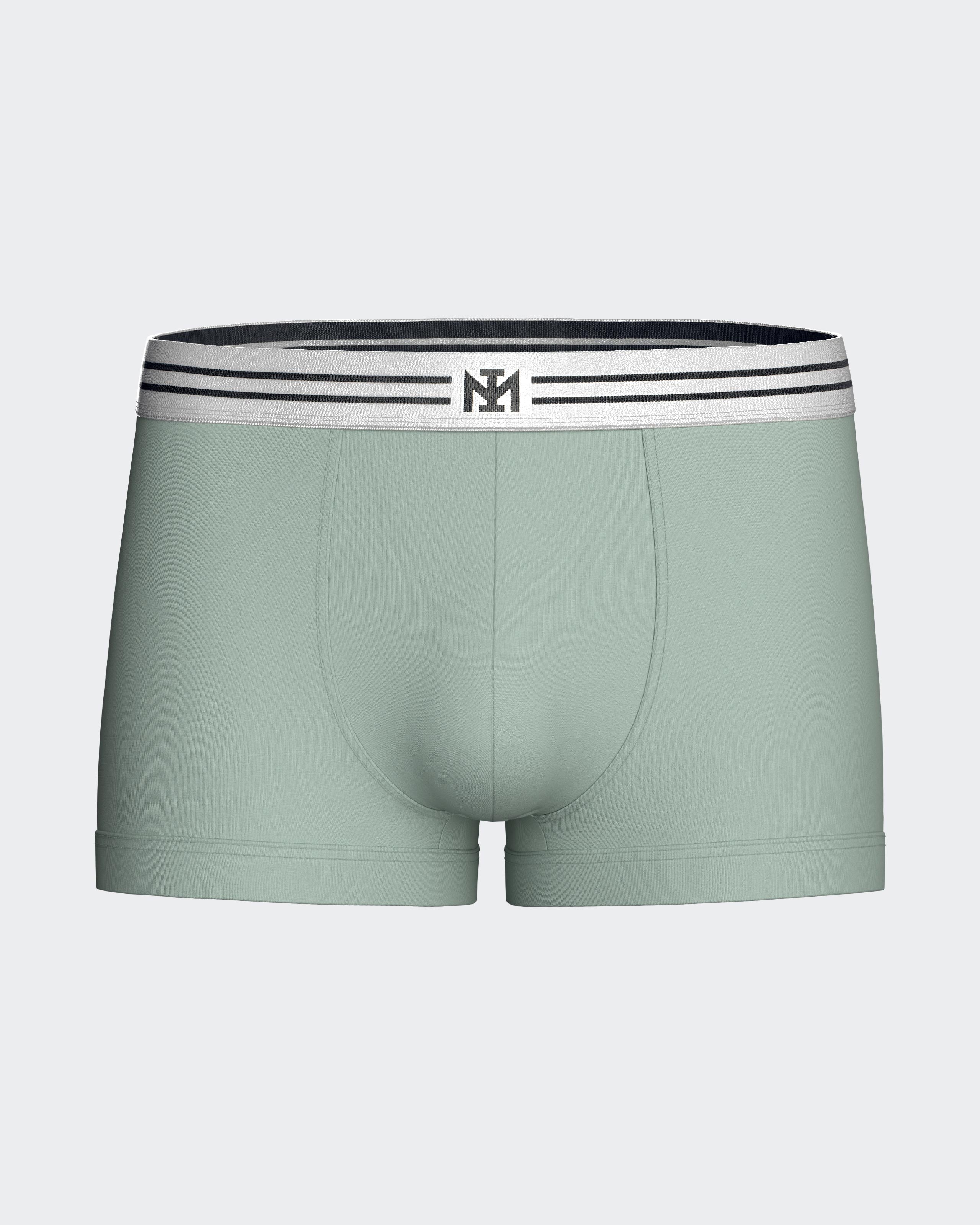 Pack de Boxers lisos en Algodón