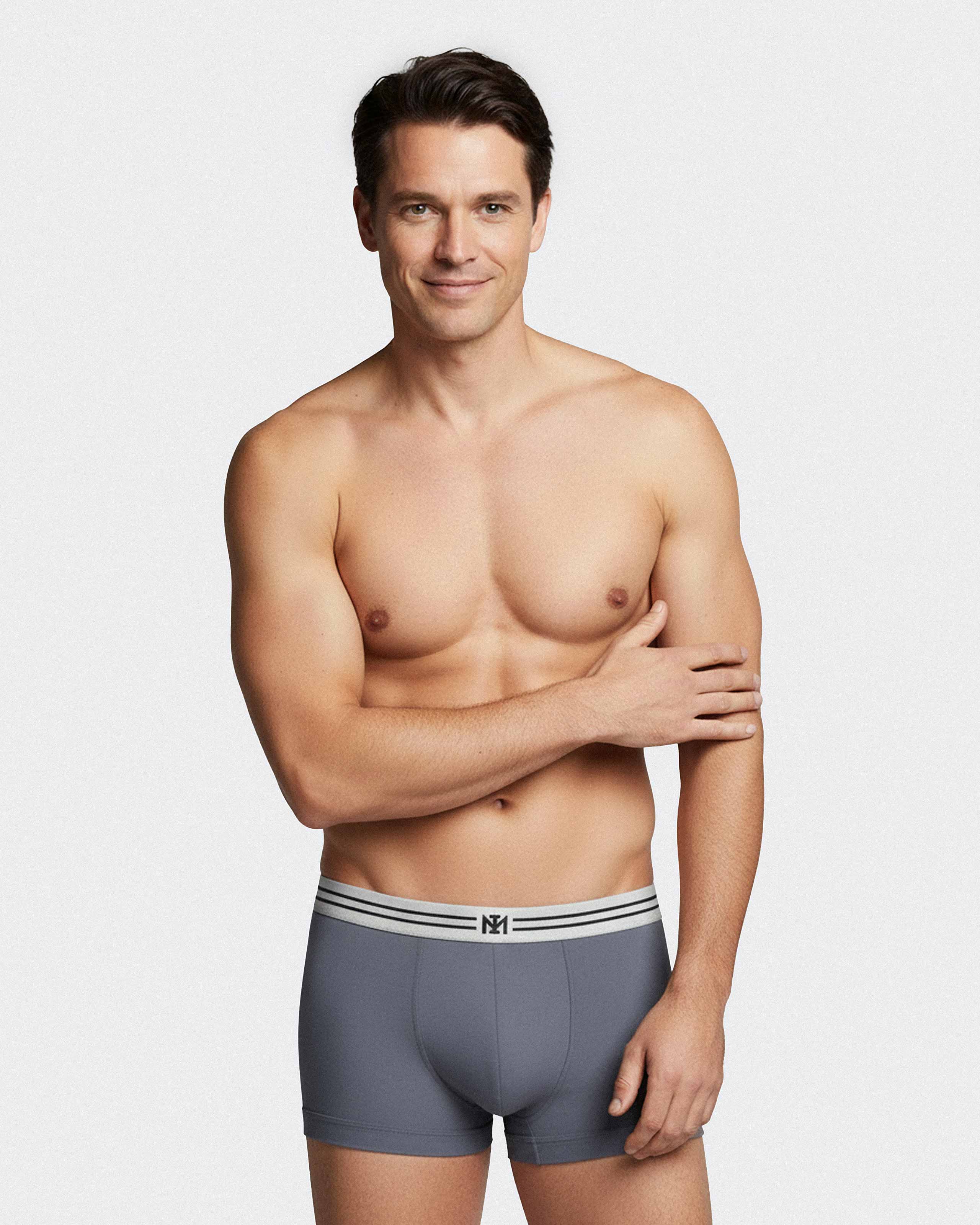 Pack de Boxers lisos en Algodón