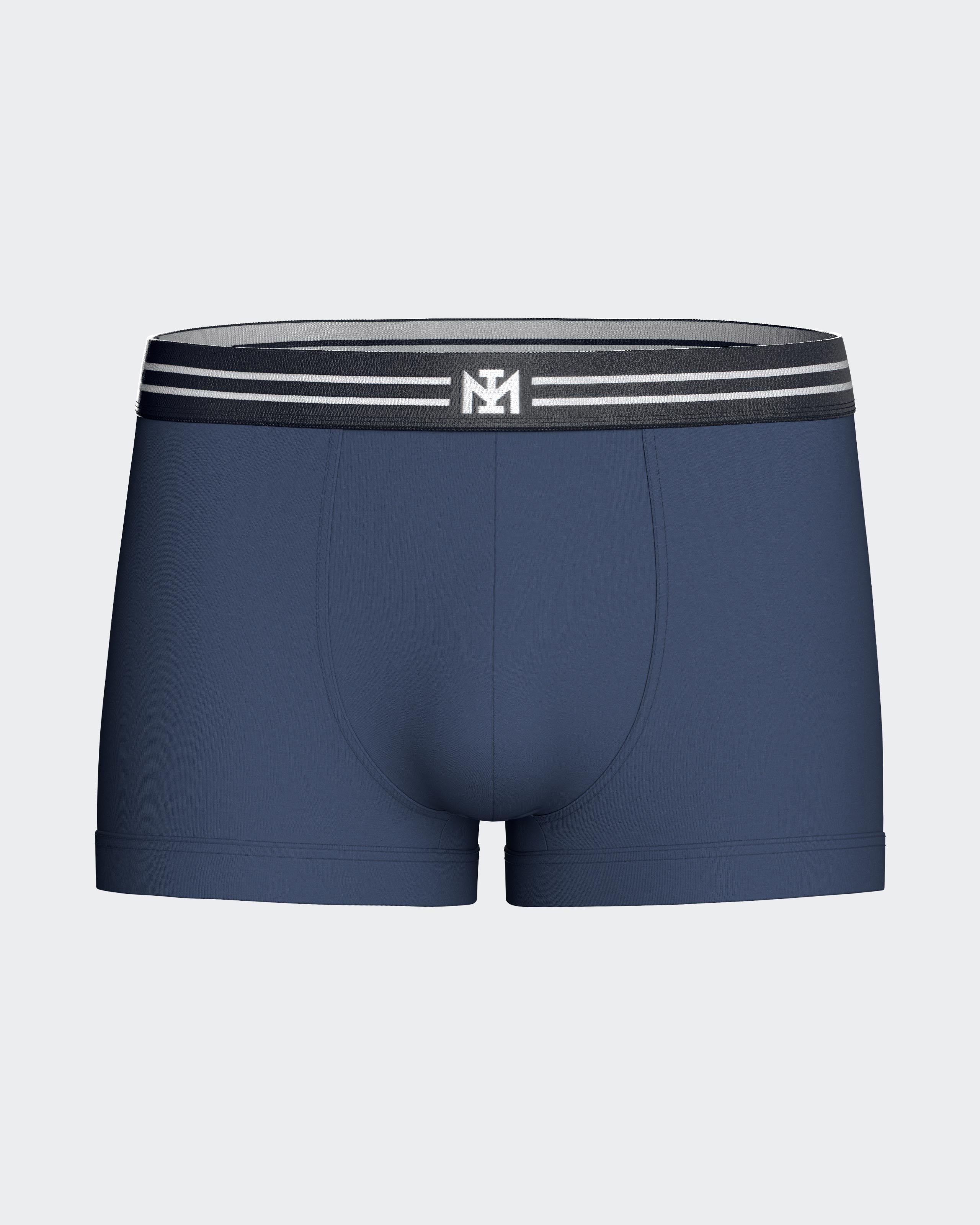 Pack de Boxers lisos en Algodón