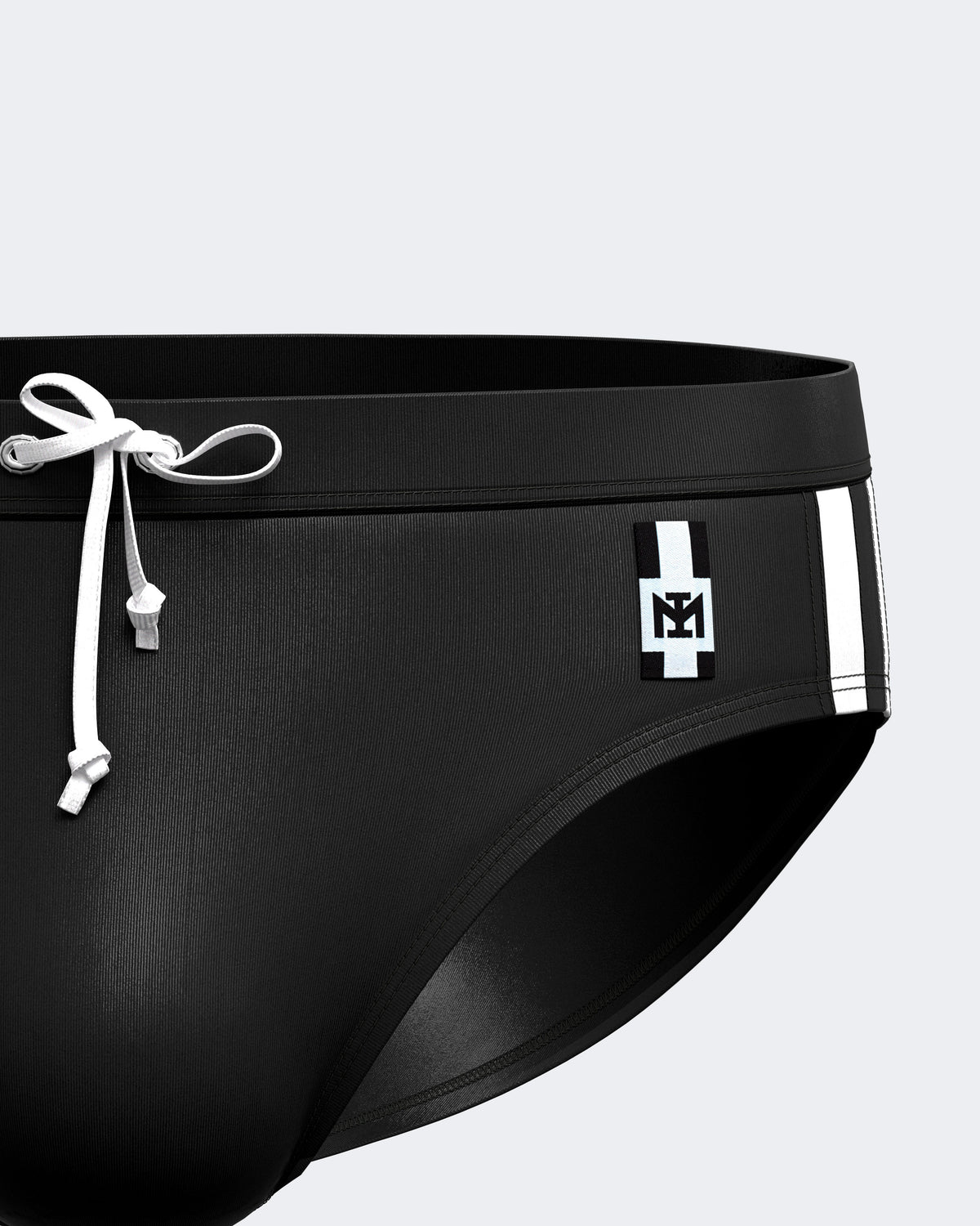 Einfarbige Badehose