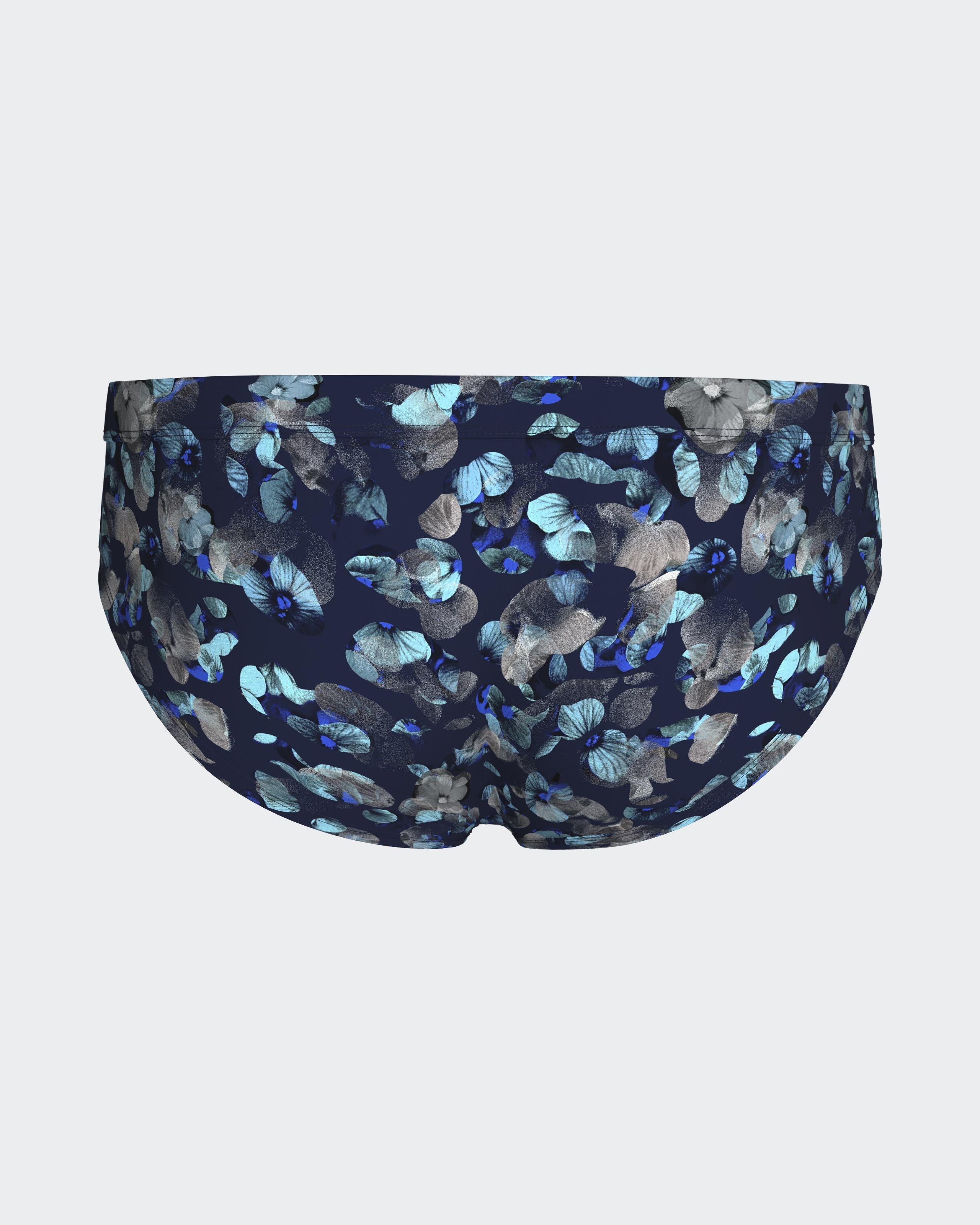 Slip de bain avec imprimé floral