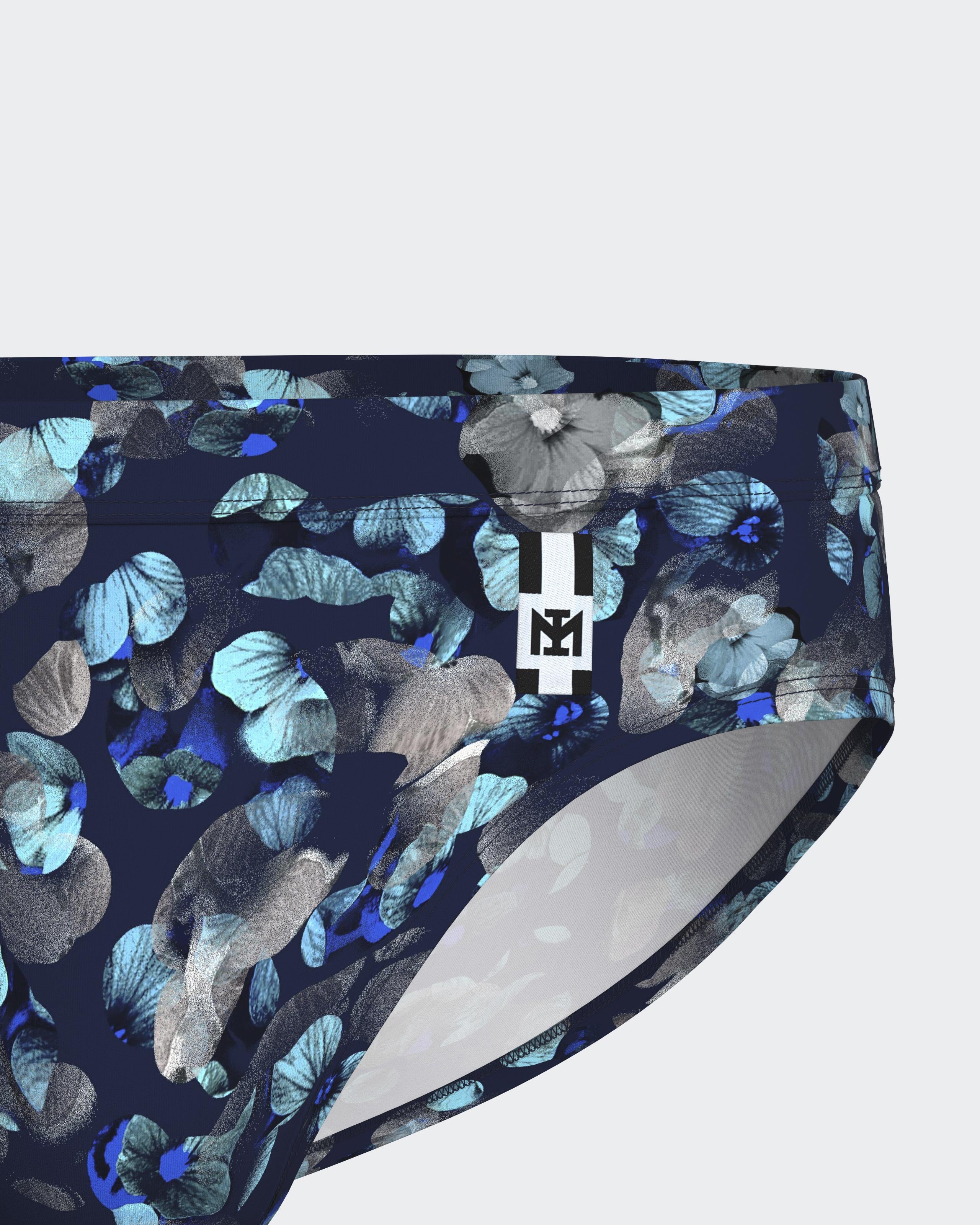 Slip de Banho estampado com flores