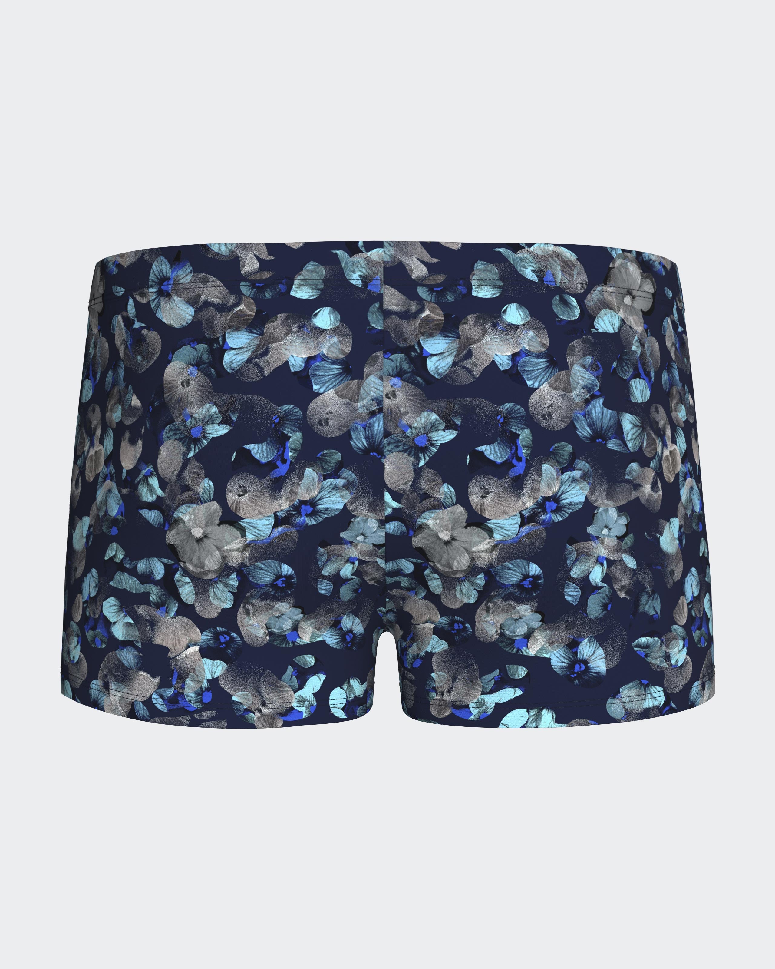 Boxer de Banho estampado com flores