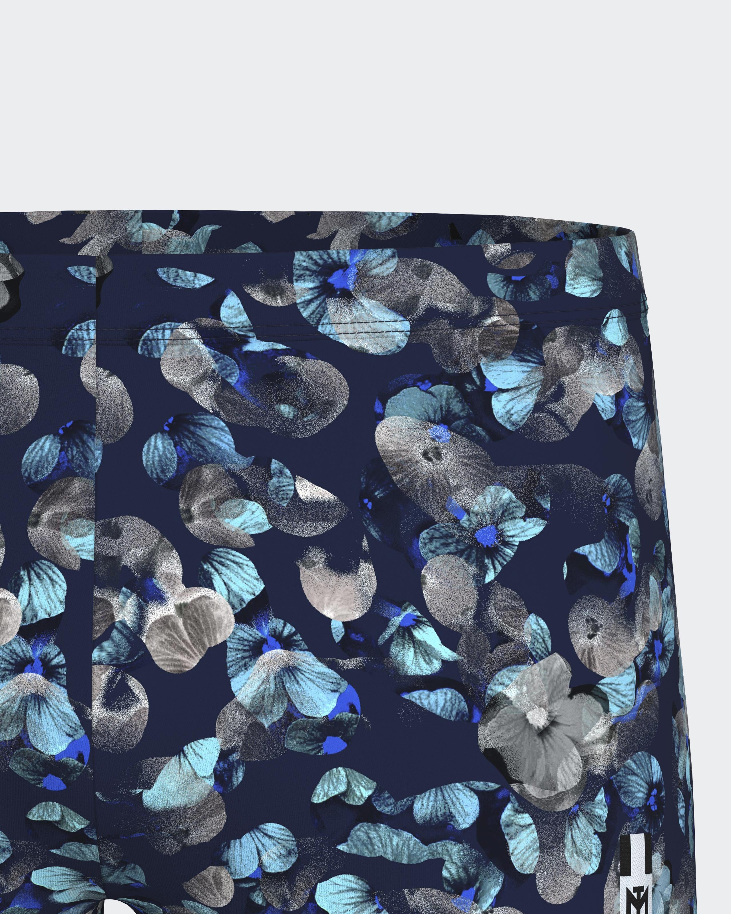 Boxer de Banho estampado com flores