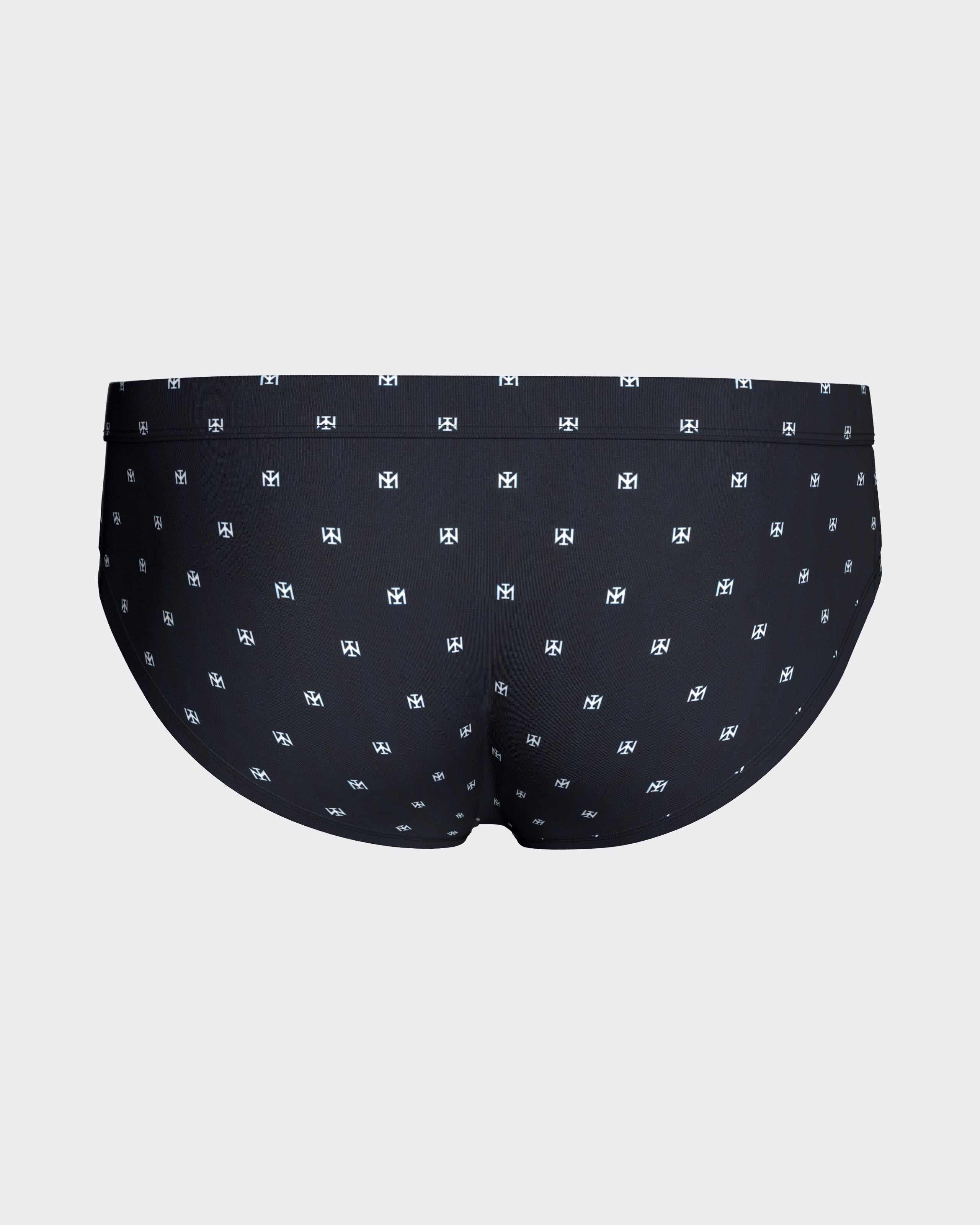 Slip de baño con micromotivo